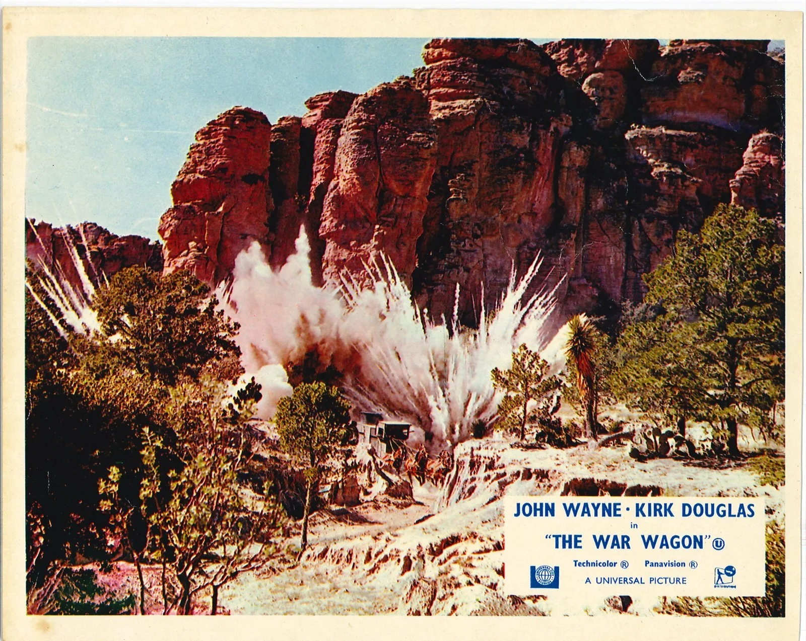 War Wagon 8x ORIGINAL UK FOH Lobby Cards John Wayne Kirk Douglas 1967, изображение 4