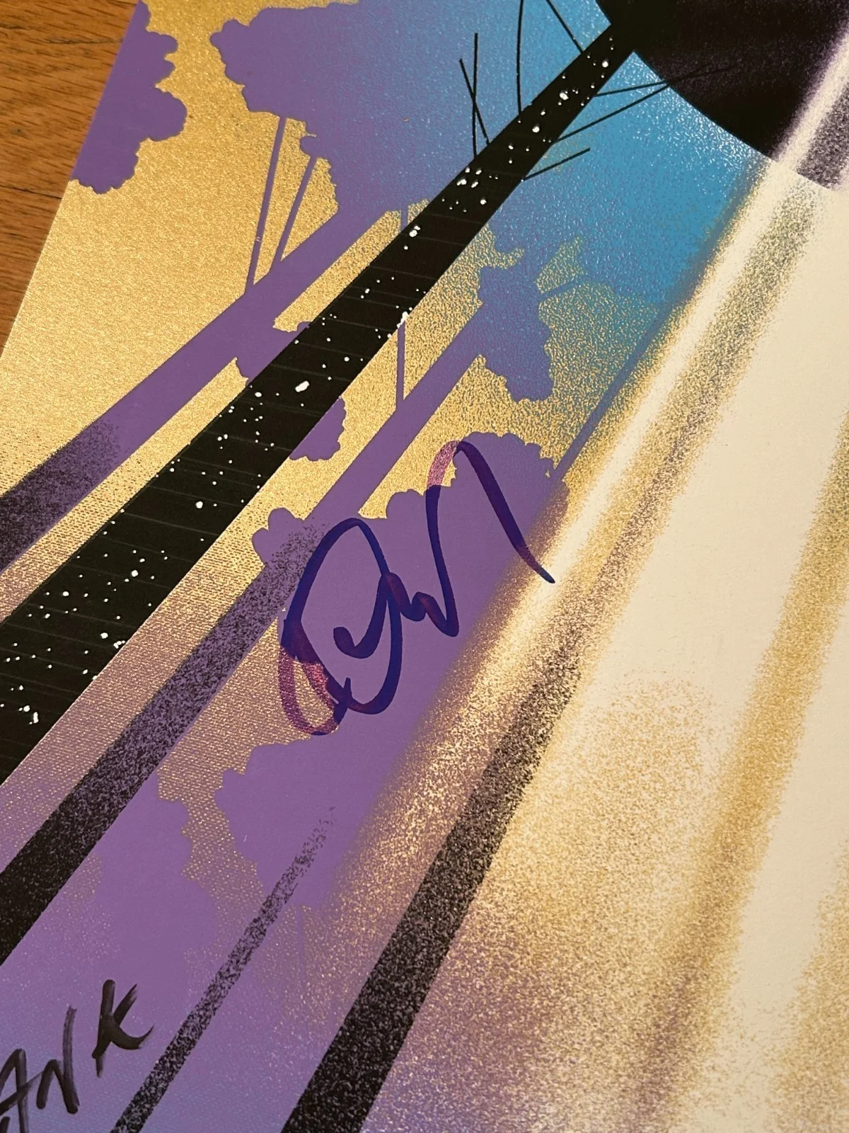SIGNED Band of Horses Tour Poster | Mission Ballroom | 11/4/2021, изображение 4
