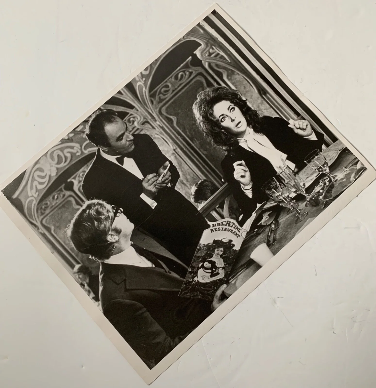 VINTAGE 1971 MOVIE PHOTO ZEE & CO / X Y & ZEE ELIZABETH TAYLOR MICHAEL CAIN RARE, изображение 2