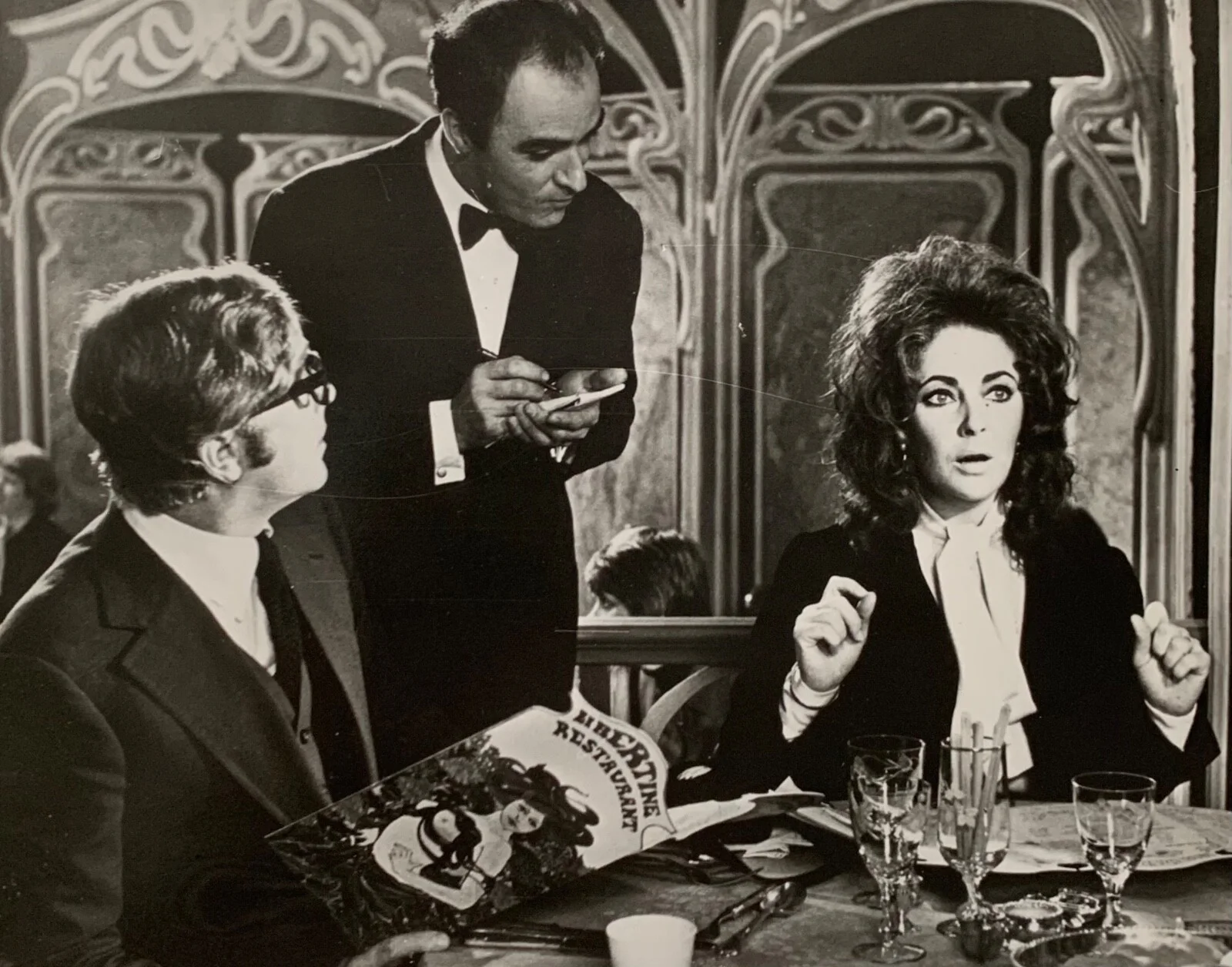 VINTAGE 1971 MOVIE PHOTO ZEE & CO / X Y & ZEE ELIZABETH TAYLOR MICHAEL CAIN RARE, изображение 4