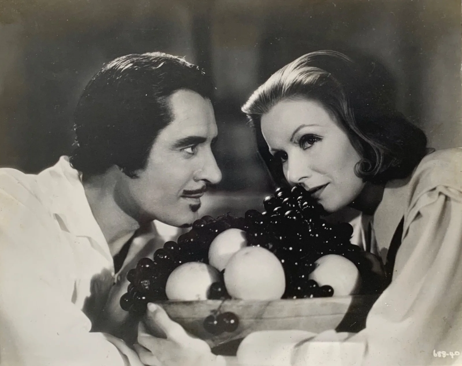 VINTAGE GRETA GARBO JOHN GILBERT BLACK & WHITE PHOTOGRAPH MOVIE FILM STILL PHOTO, изображение 3