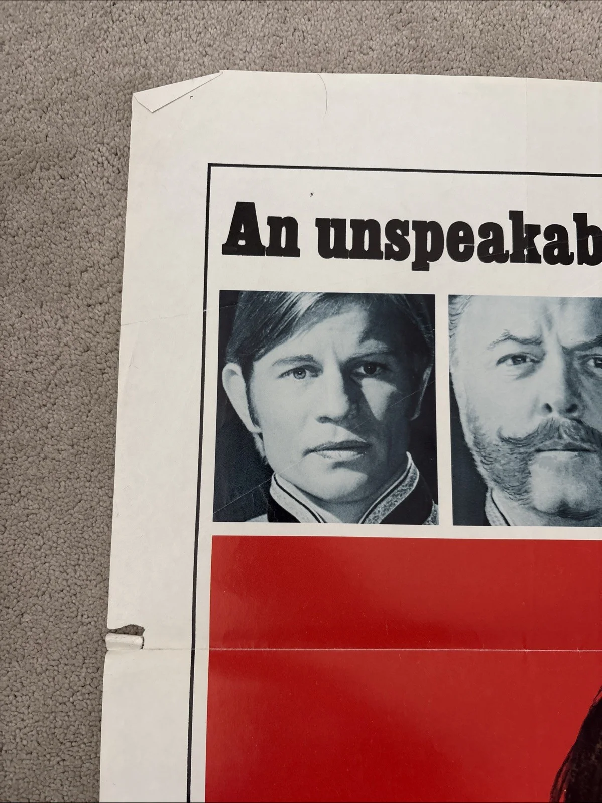 Conduct Unbecoming (1975) Original US One Sheet Movie Poster, изображение 2