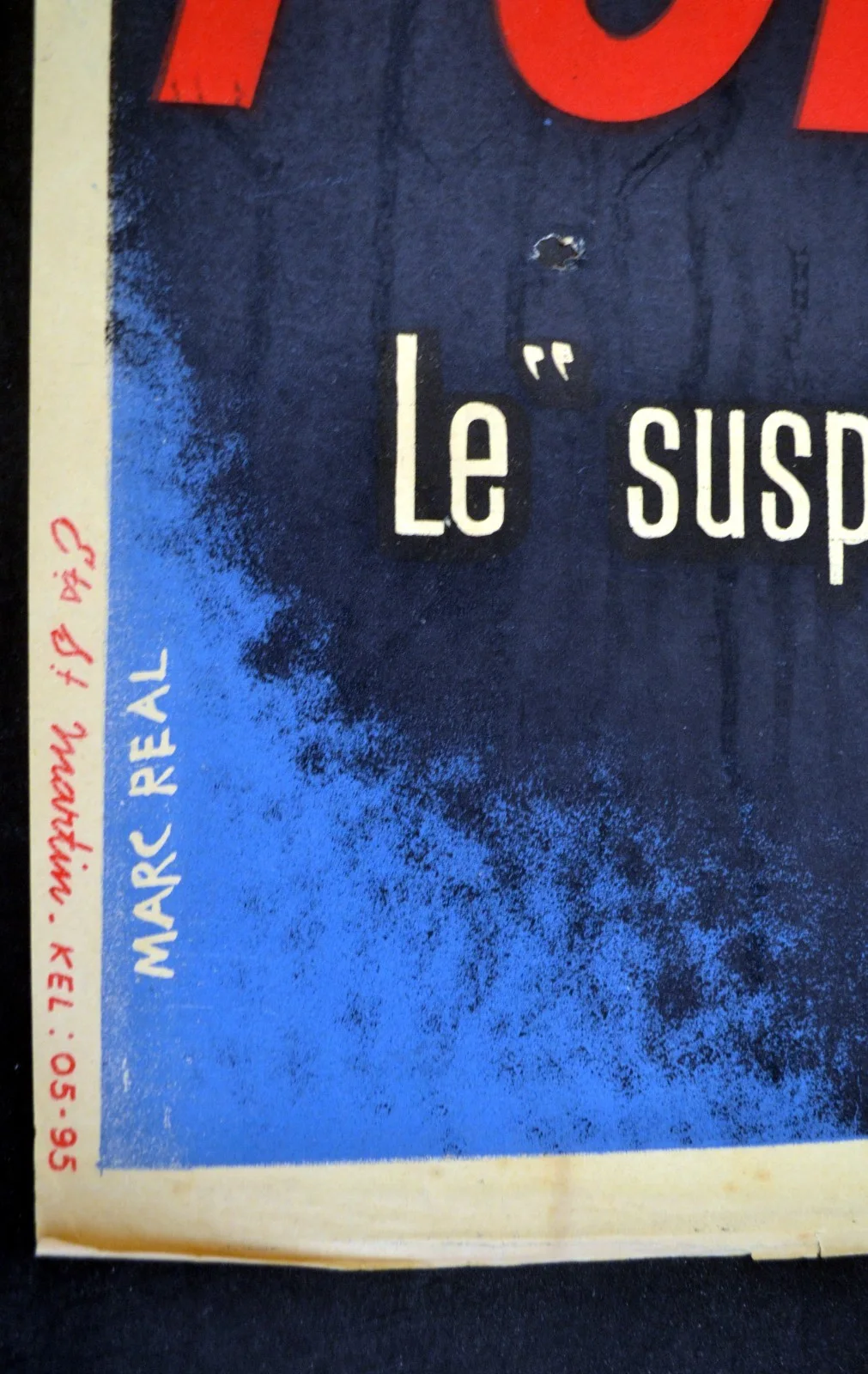NOT DELIVERED 1958 Jeanne Moreau, Paul Meurisse, Simone Renant FRENCH POSTER, изображение 5