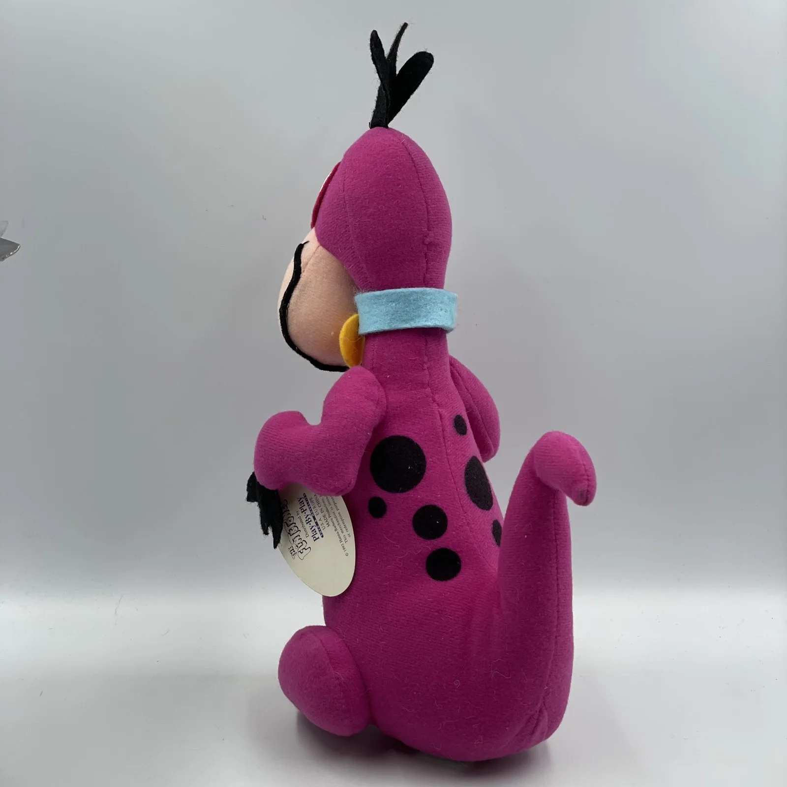 The Flintstones • Dino the Dinosaur Soft Plush Toy • 10” with Tags • VGC+ (1993), изображение 2