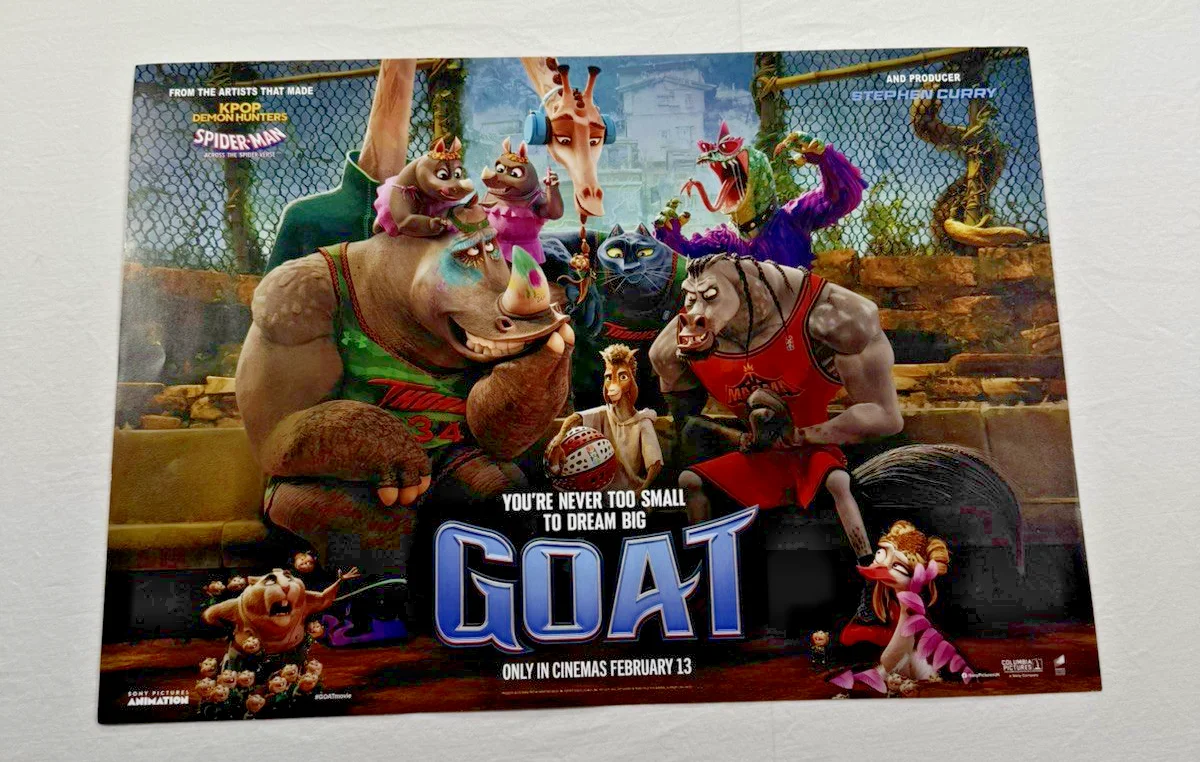 CINEMA POSTERS BRAND NEW A4 & A3 Hoppers, Goat, Mufasa, The Running man, Borderl, изображение 4