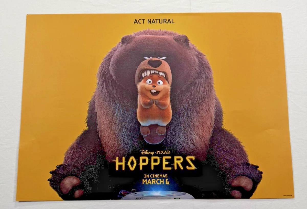 CINEMA POSTERS BRAND NEW A4 & A3 Hoppers, Goat, Mufasa, The Running man, Borderl, изображение 5