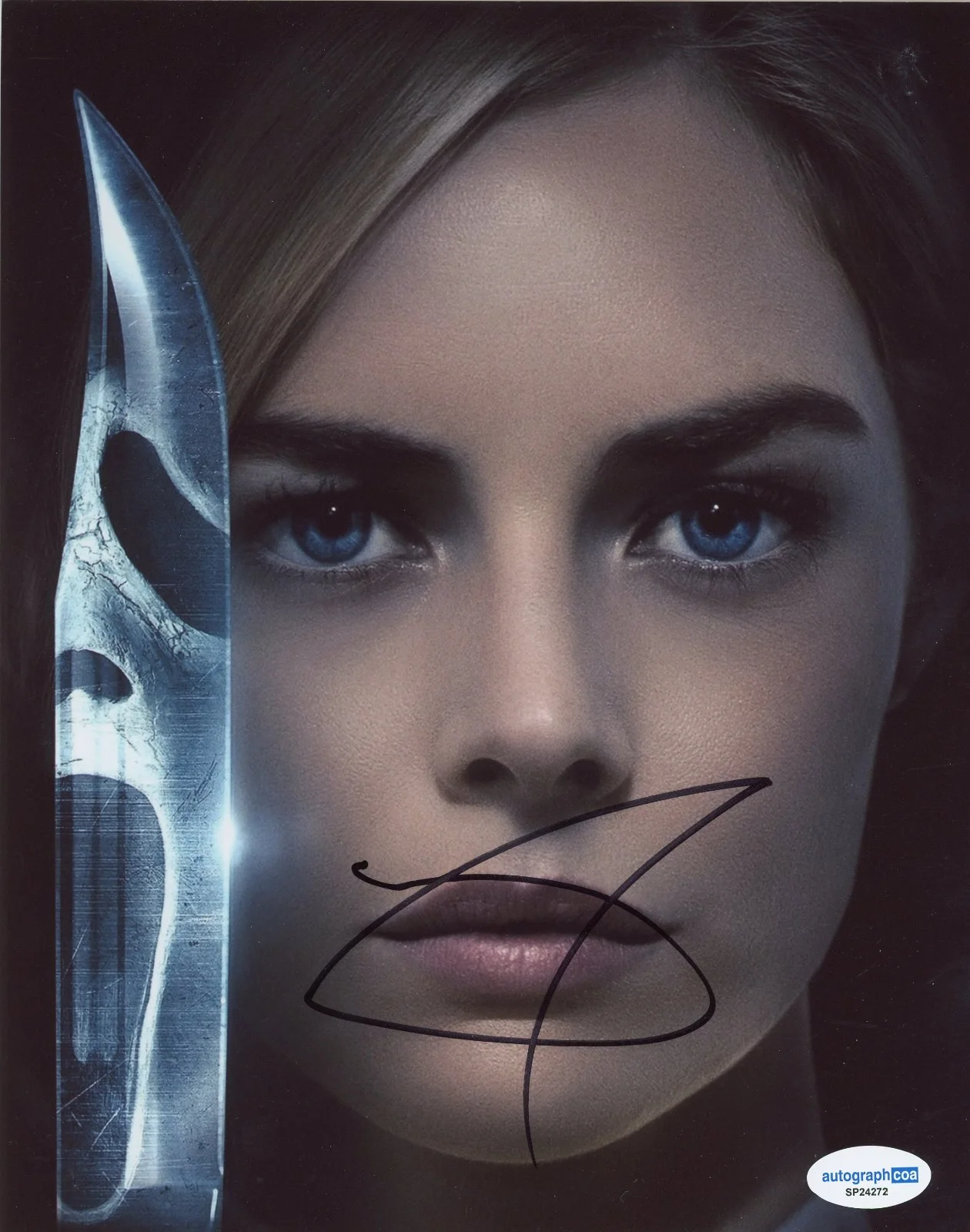 Samara Weaving — Samara Weaving Signed Autographed SCREAM IV 8x10 Photo ACOA, image 2