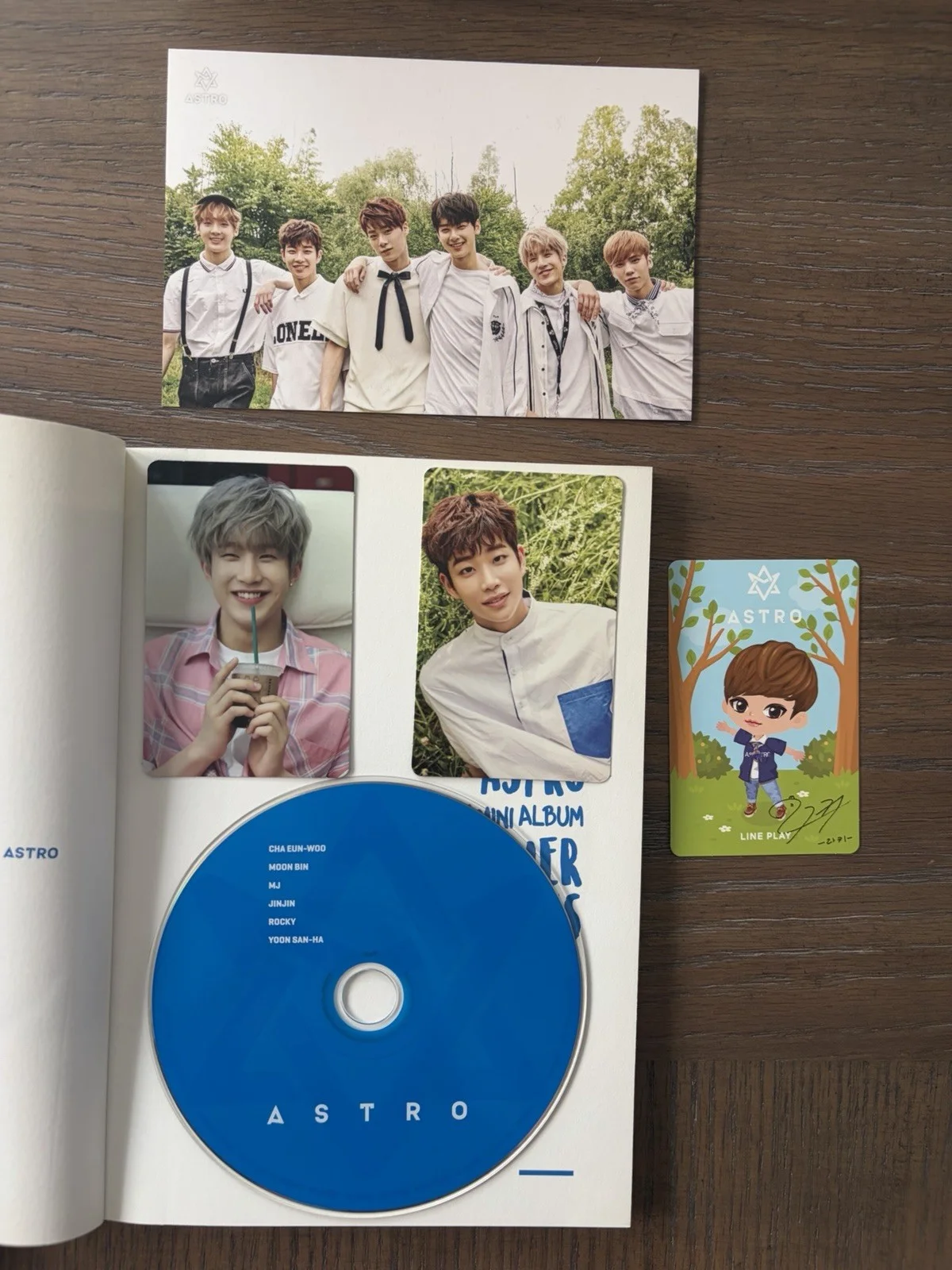 Summer Vibes (2nd Mini Album) by Astro (CD, 2016) Blue Version, image 3