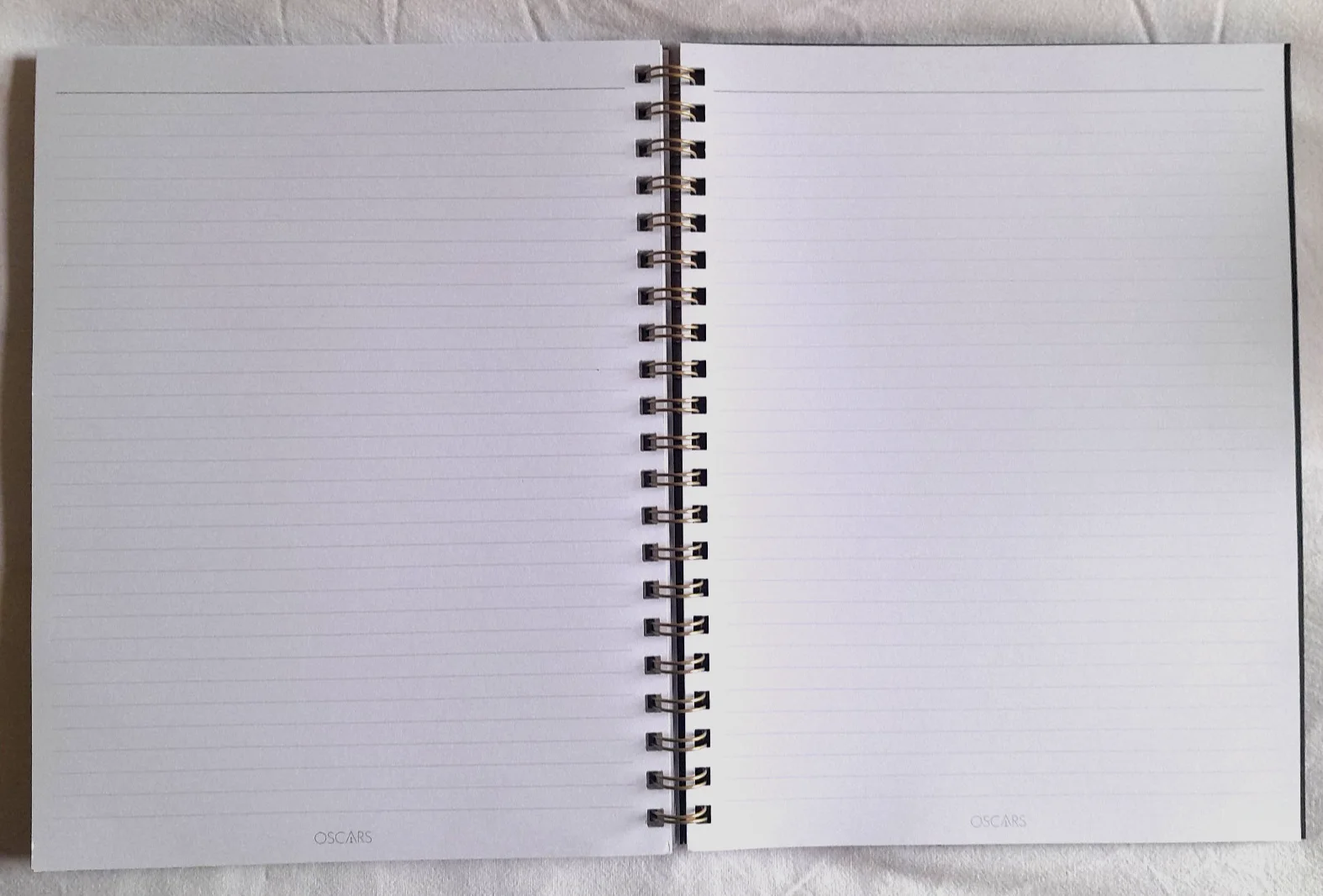FANTASTIC COLLECTIBLE LIMITED EDITION OSCARS RED HARDBACK SPIRAL BOUND NOTEBOOK, image 5