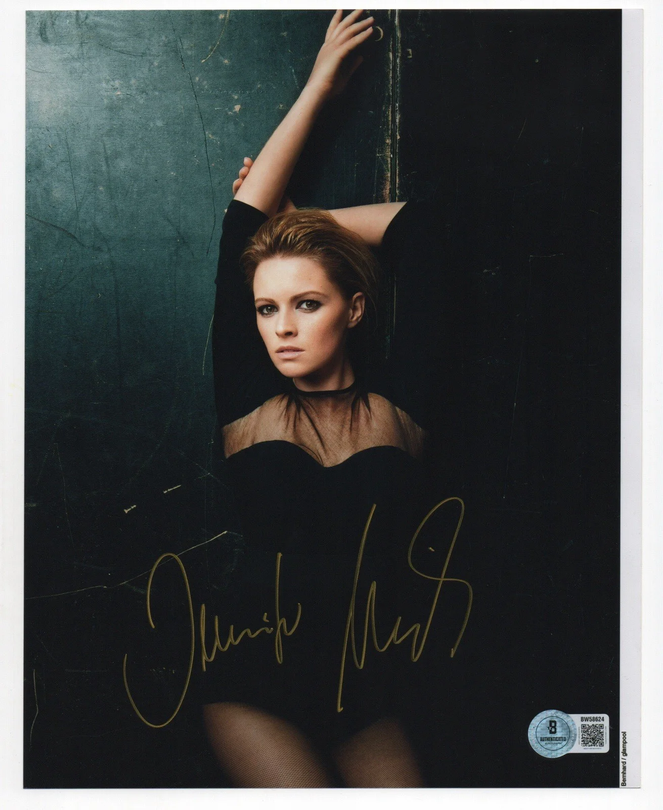 Jennifer Ulrich — Jennifer Ulrich autographed signed 8x10 photo Beckett BAS COA Sexy Hot Dignity