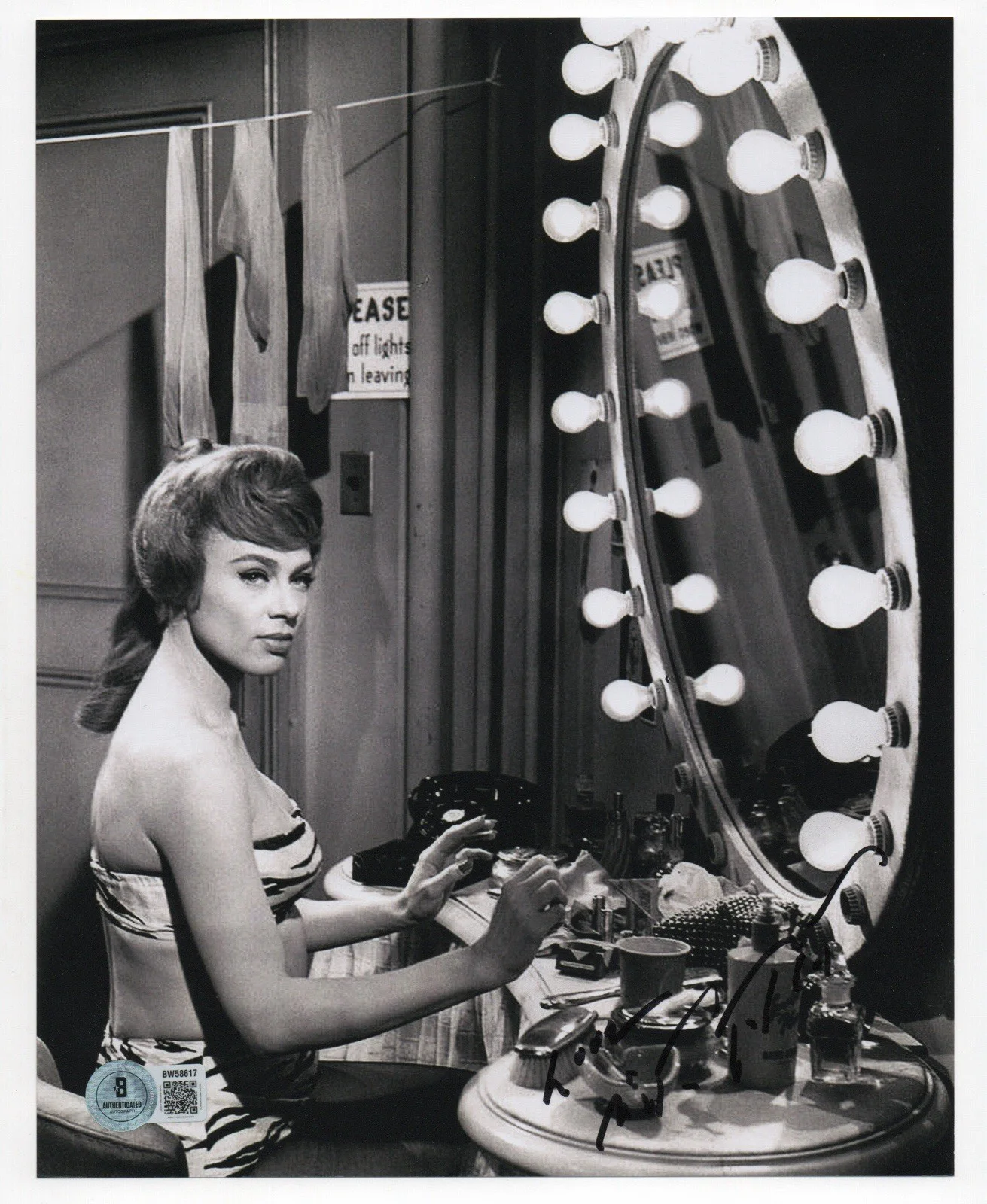 Nita Talbot — Nita Talbot autographed signed 8x10 photo Beckett BAS COA Sexy Hot Hogans Heroes
