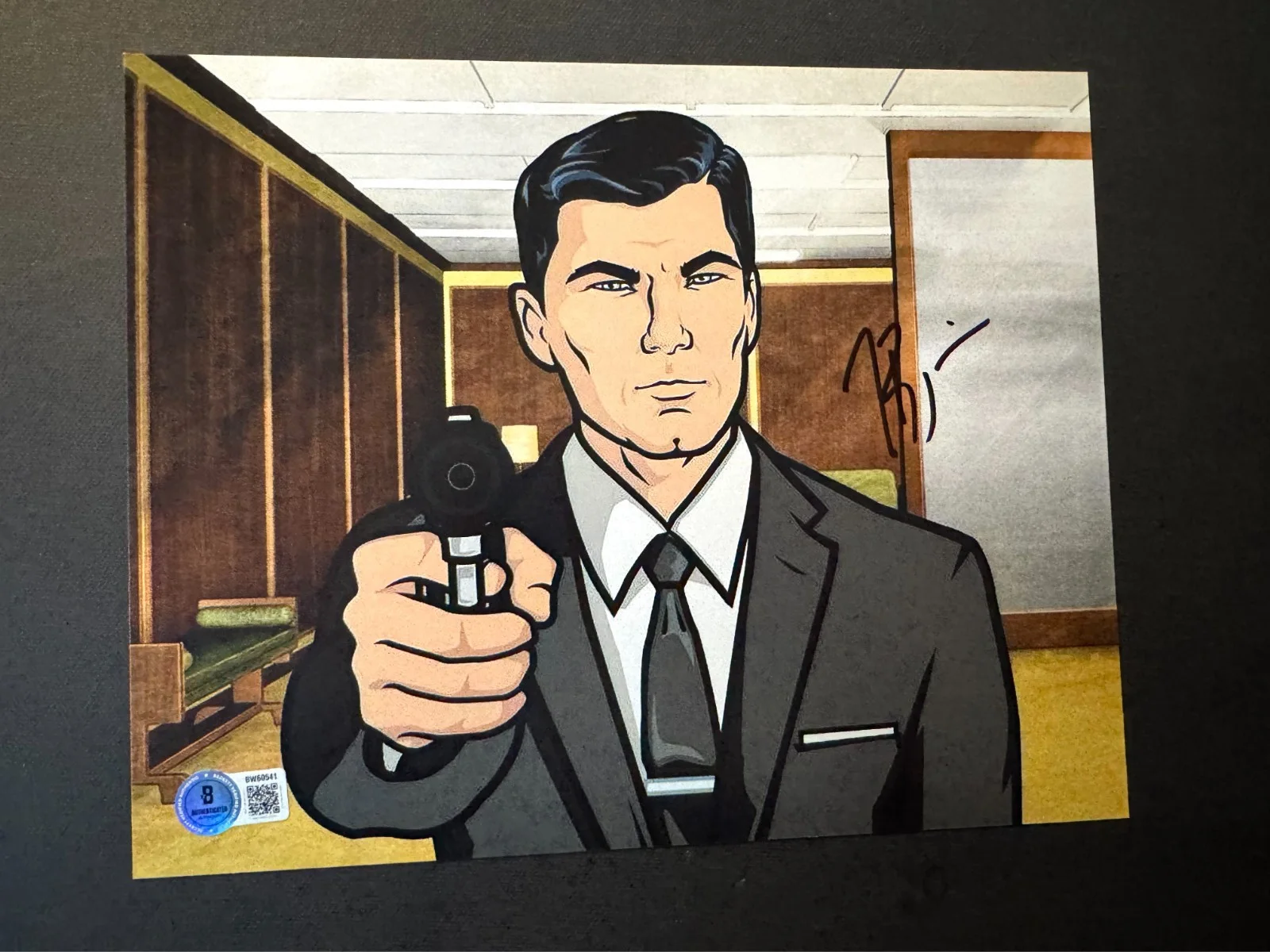 H. Jon Benjamin — H. Jon Benjamin Rare! autographed signed Sterling Archer 8x10 photo Beckett BAS