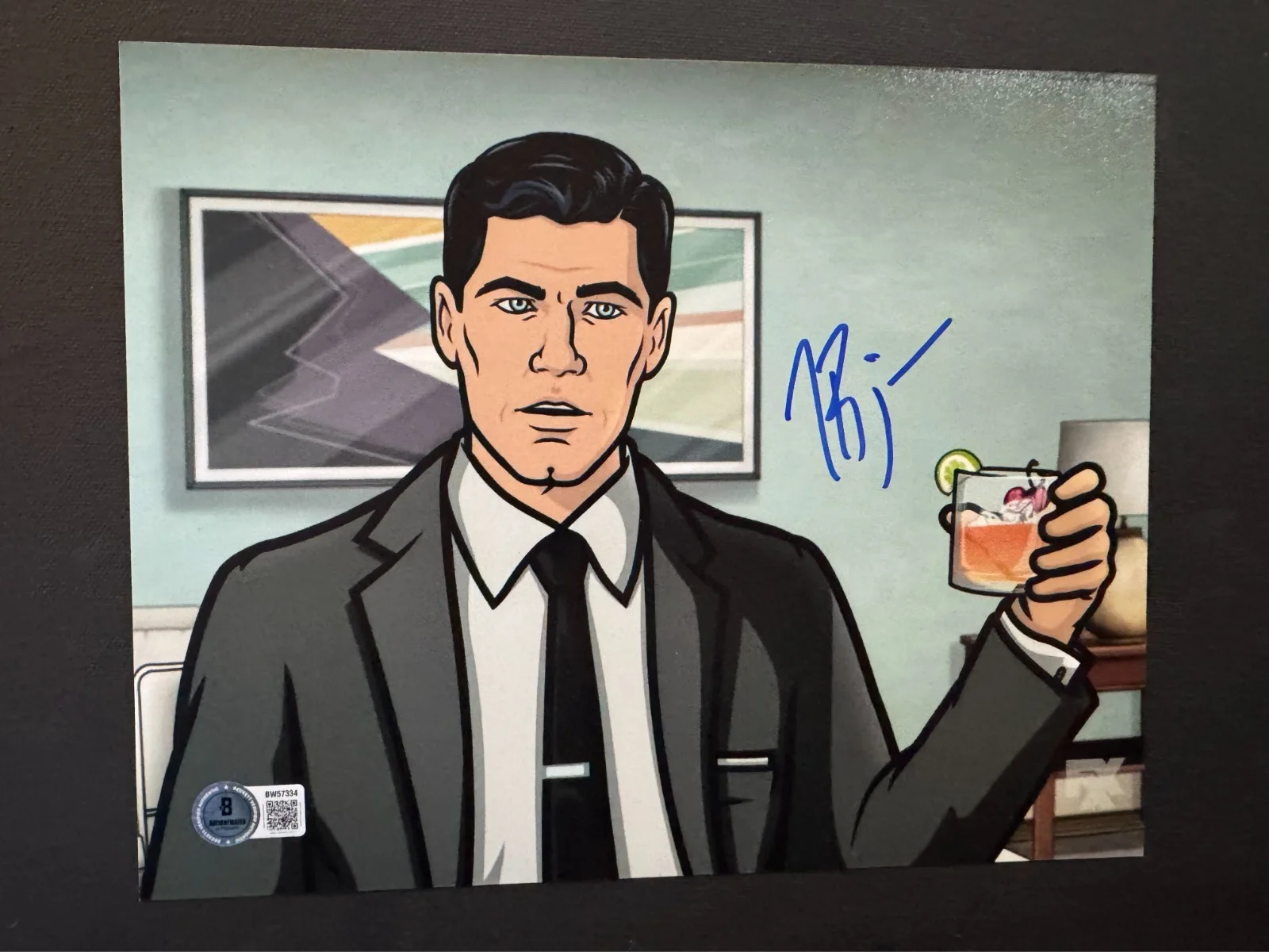 H. Jon Benjamin — H. Jon Benjamin Rare! autographed signed Sterling Archer 8x10 photo Beckett BAS