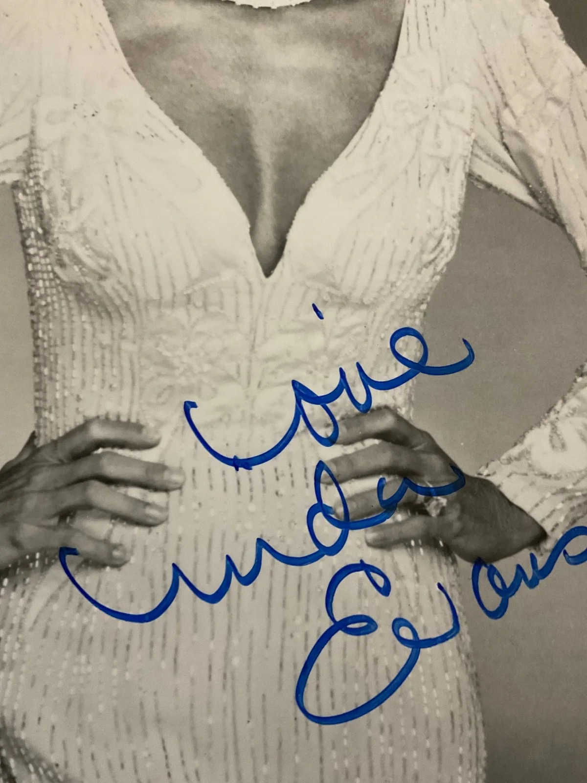 Linda evans — ACTRESS DYNASTY LINDA EVANS SIGNED VINTAGE 8x10 JSA CK 39548, изображение 2