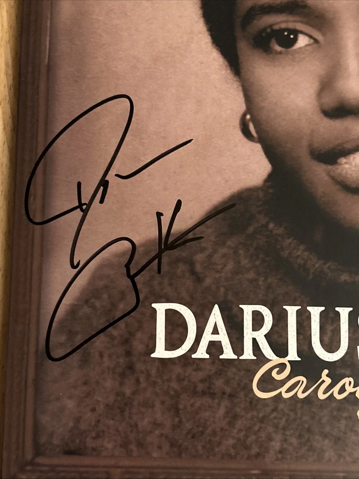 Darius Rucker Country Music Autographed Carolyn’s Boy Vinyl JSA Certified, изображение 2