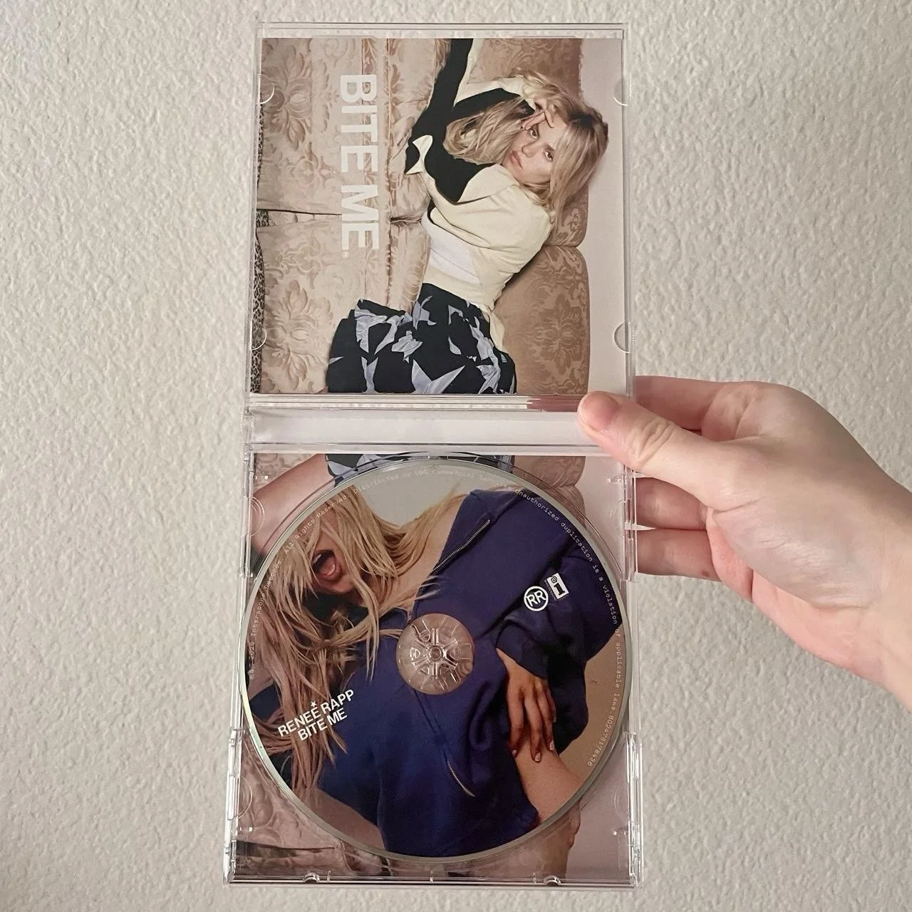 Renee Rapp Bite Me CD with signed insert AUTOGRAPHED, image 4