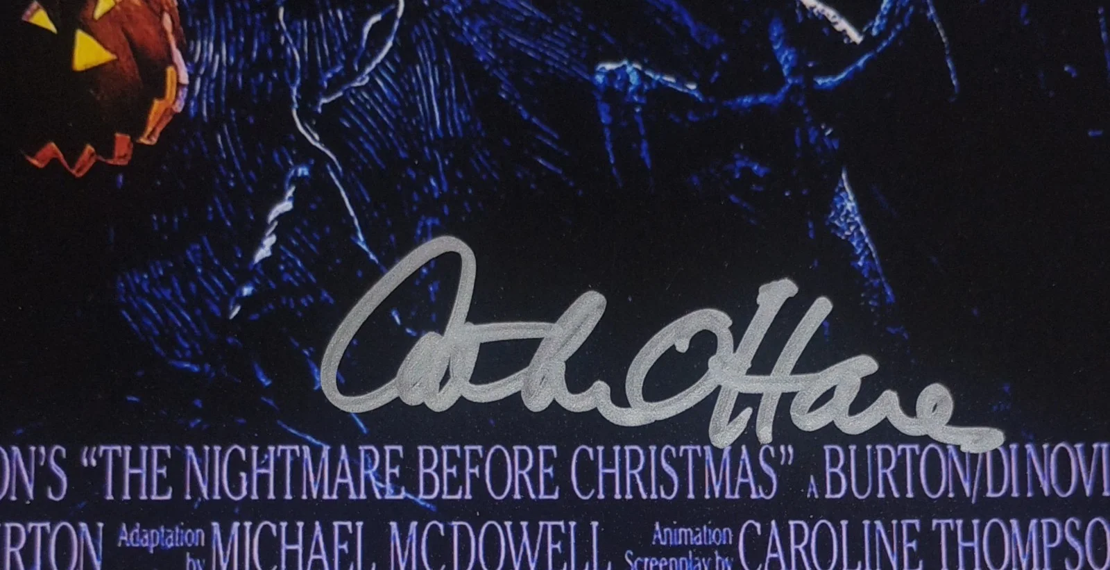 Nightmare Before Christmas Cast Signed Photo JSA COA Ken Page, Catherine O'Hara, изображение 5