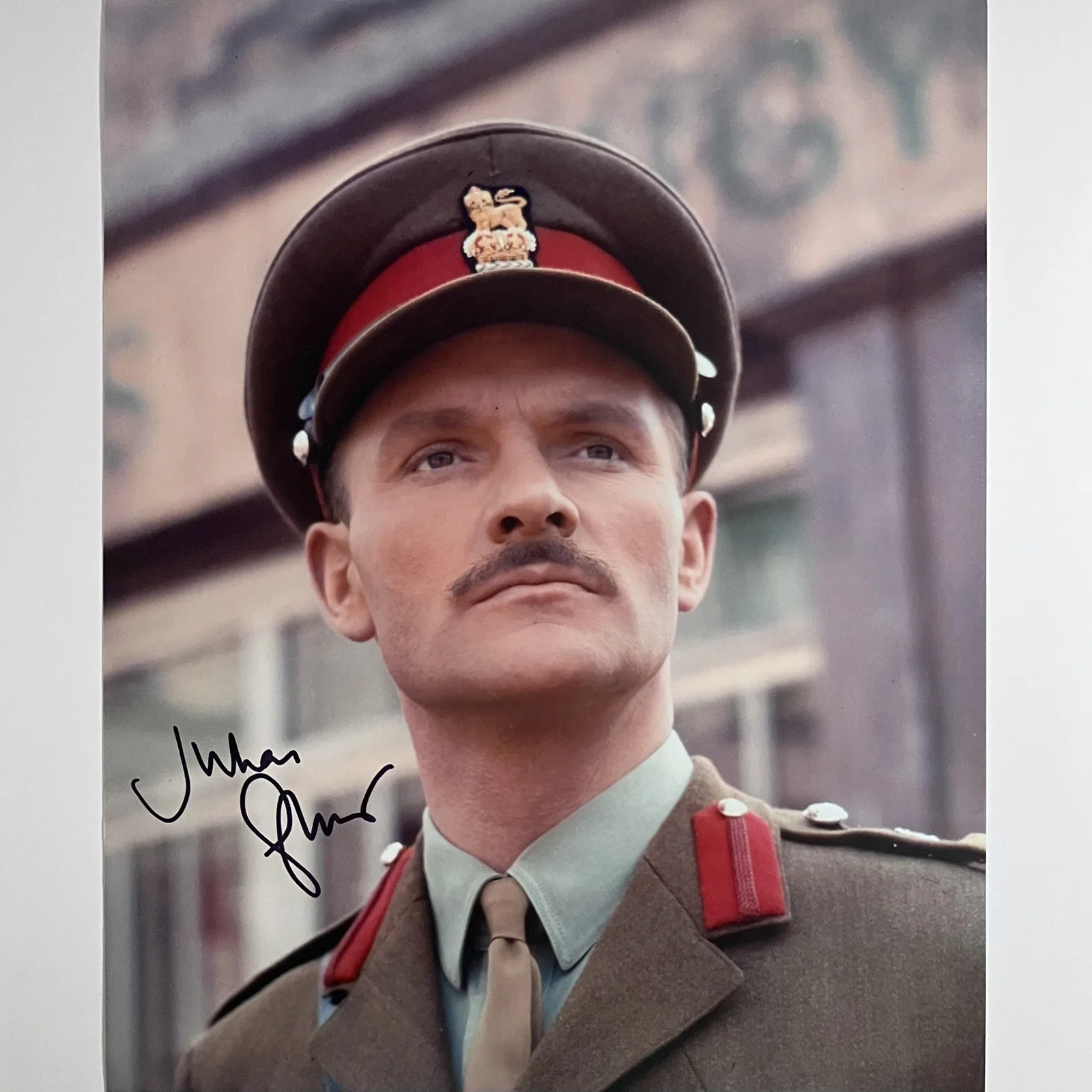 Julian Glover — JULIAN GLOVER Signed 8x10, STAR WARS, Game Of Thrones, INDIANA JONES, Doctor Who, изображение 2