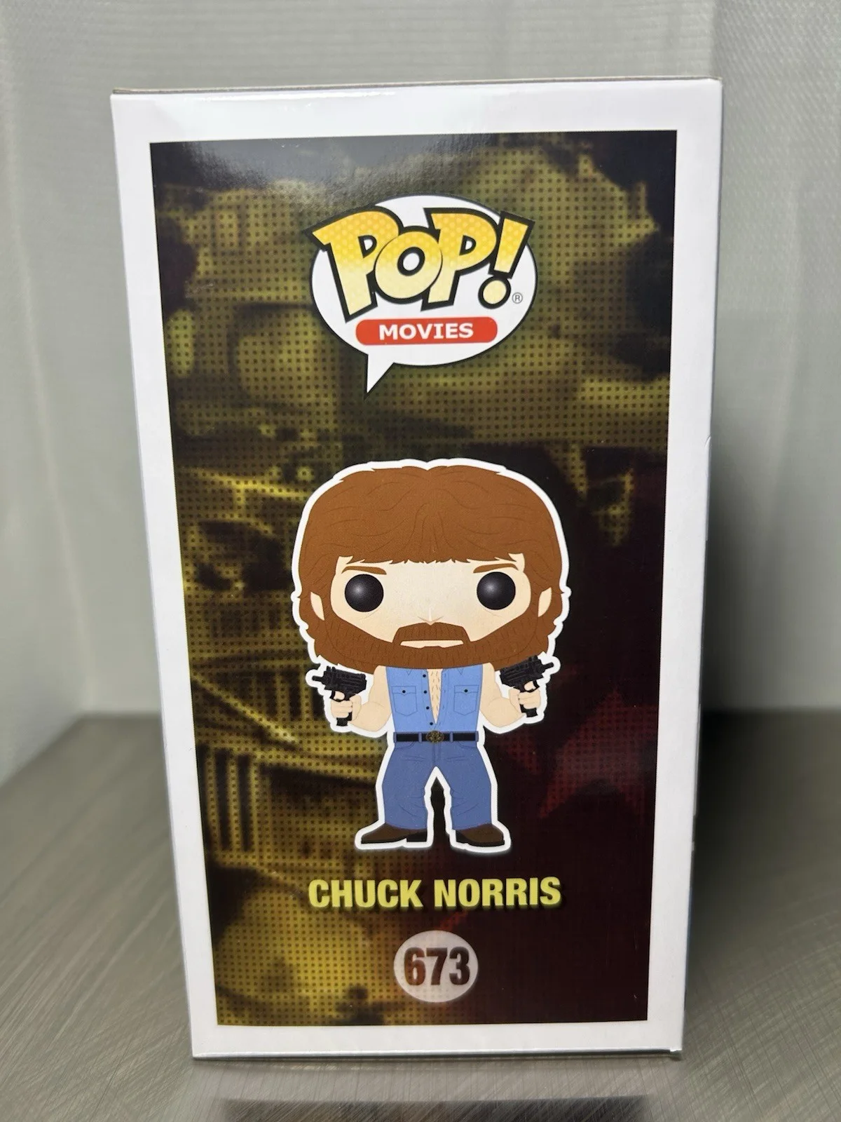 Chuck Norris — CHUCK NORRIS Signed/autographed Funko POP! #673 with JSA Authentic Certificate!, image 5