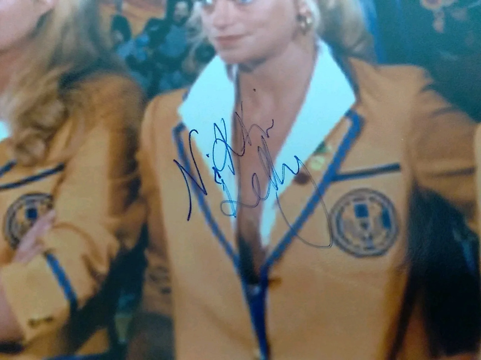 Nikki Kelly Sylvia"Legs" Garnsey 1980-1989 Signed Autograph 6x4in Photo, изображение 3