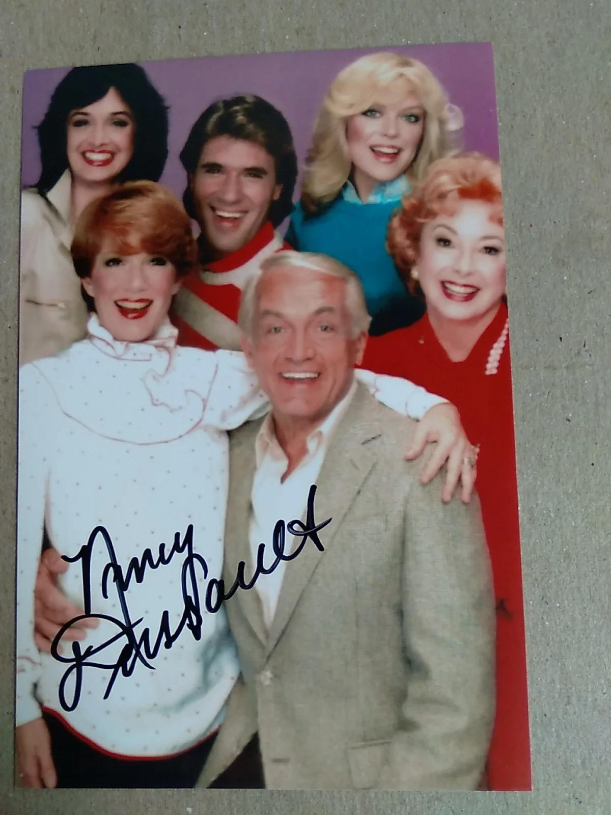 Nancy Dussault Too Close For Comfort 1985 Signed Autograph 6x4in Photo, image 2
