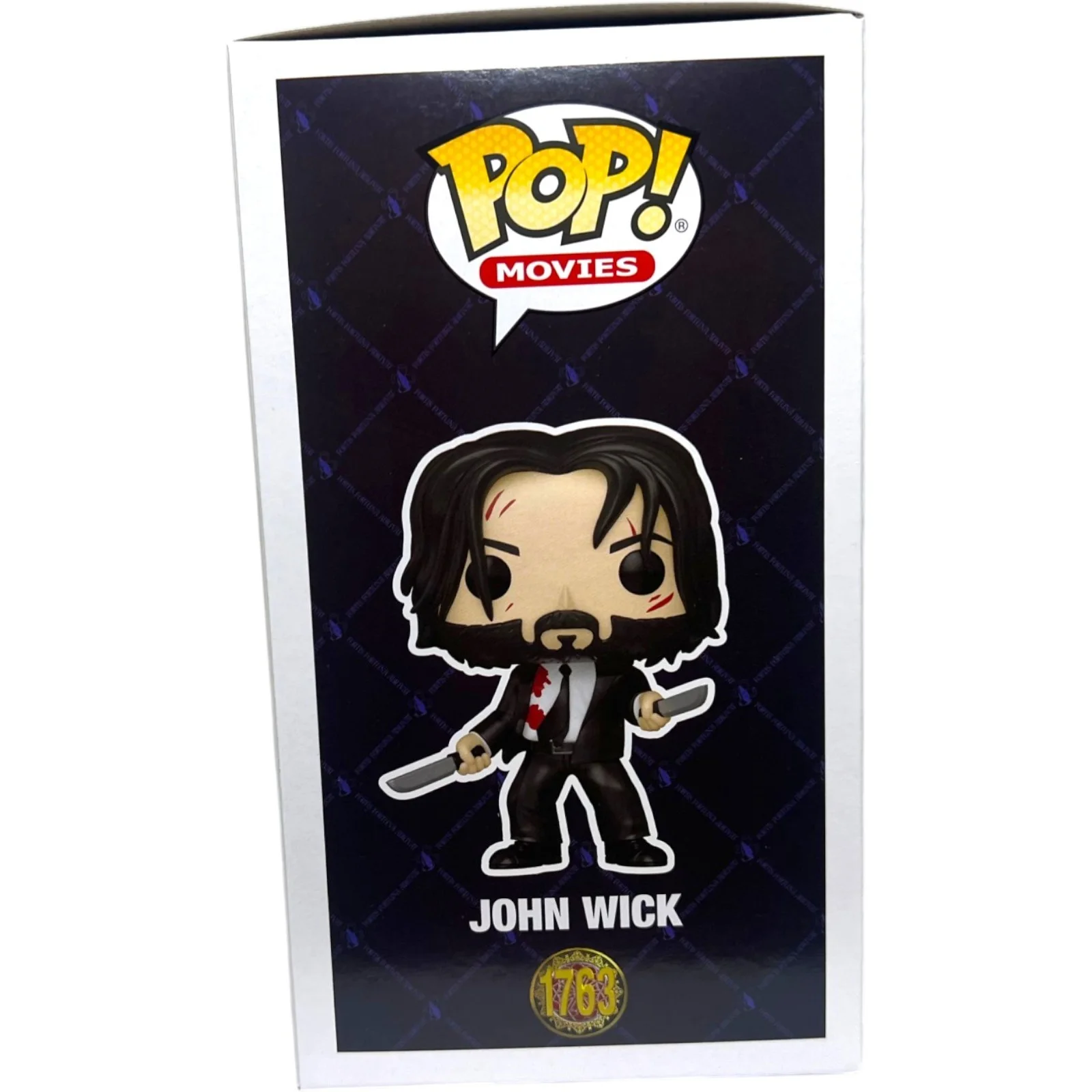 KEANU REEVES — KEANU REEVES SIGNED JOHN WICK FUNKO POP POP! 1763 THE MATRIX NEO JSA COA, изображение 5