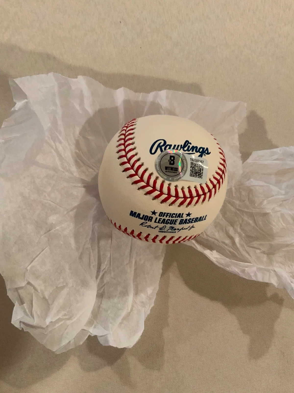 Ozzy Osborne Autograph Signed MLB Baseball! Beckett coa., image 2