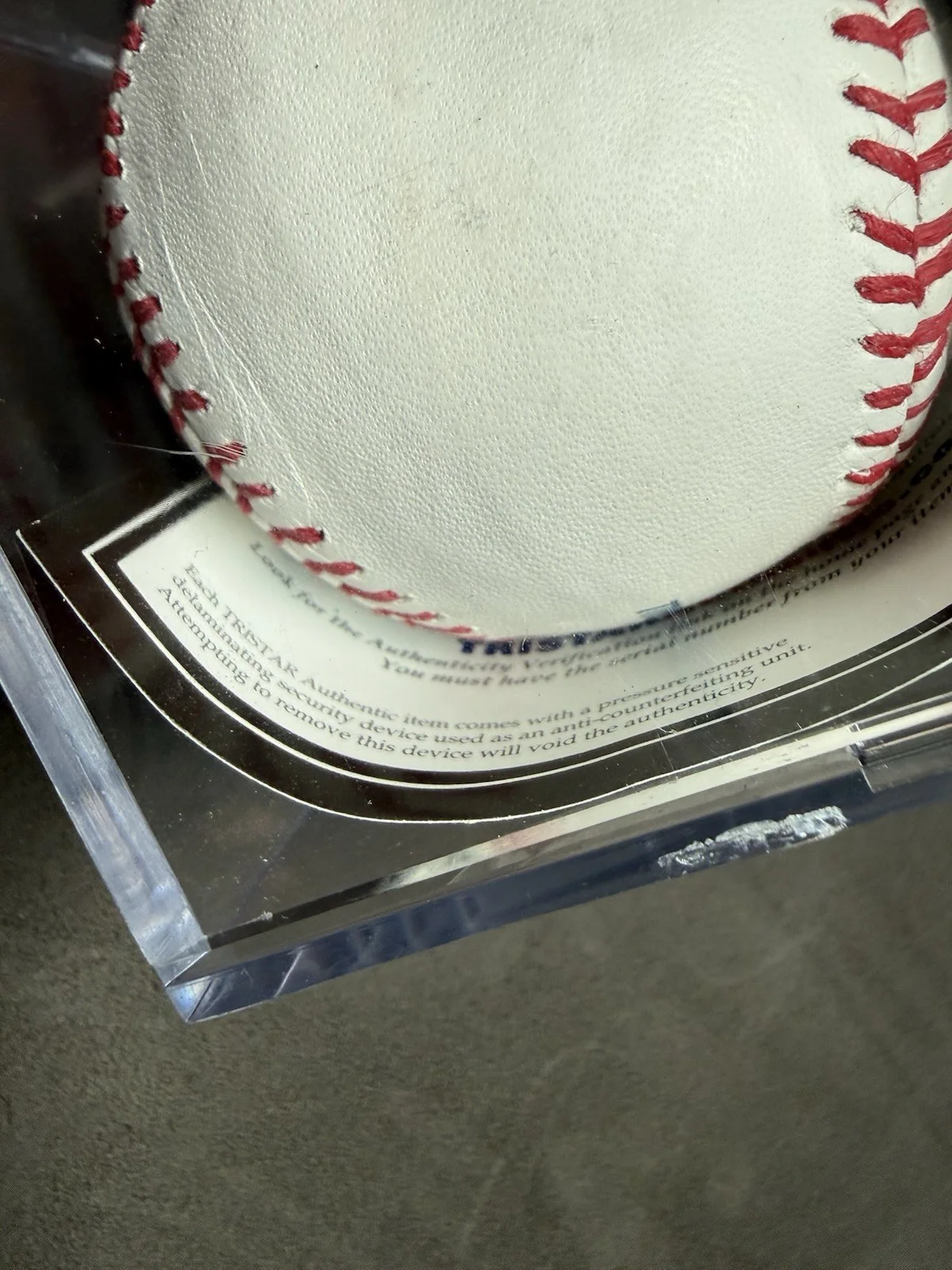 Kevin Costner — Kevin Costner Field Of Dreams Signed Baseball Tristar Authenticated Autographed, изображение 5