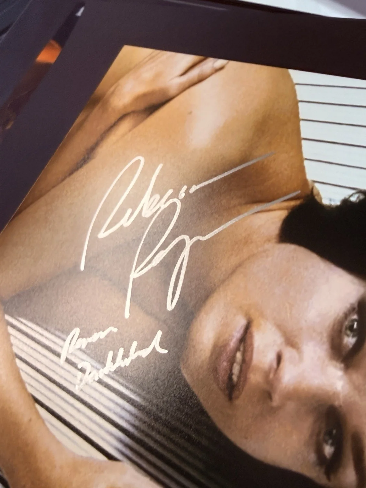 Rebecca Romijn Signed- X Men - Inscribed “Raven Darkholme” 1/1- SWAU Certified, изображение 2