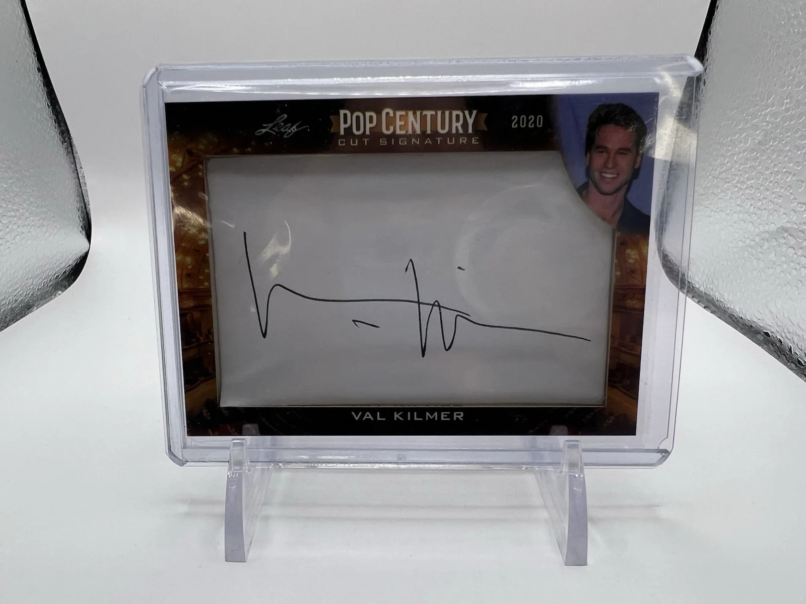 VAL KILMER — 2020 Leaf Pop Century Cut Signatures Val Kilmer Autograph Auto NM-MT, изображение 4