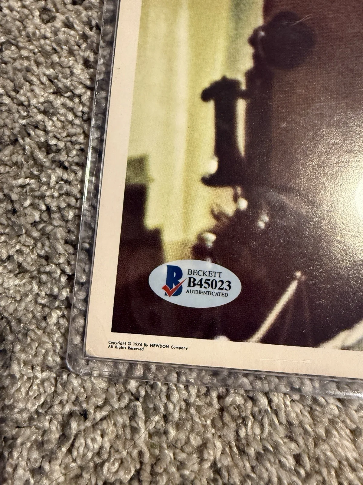 Karen Black — The Great Gatsby 1974 Original Color Lobby Card - Signed with BAS COA, изображение 4
