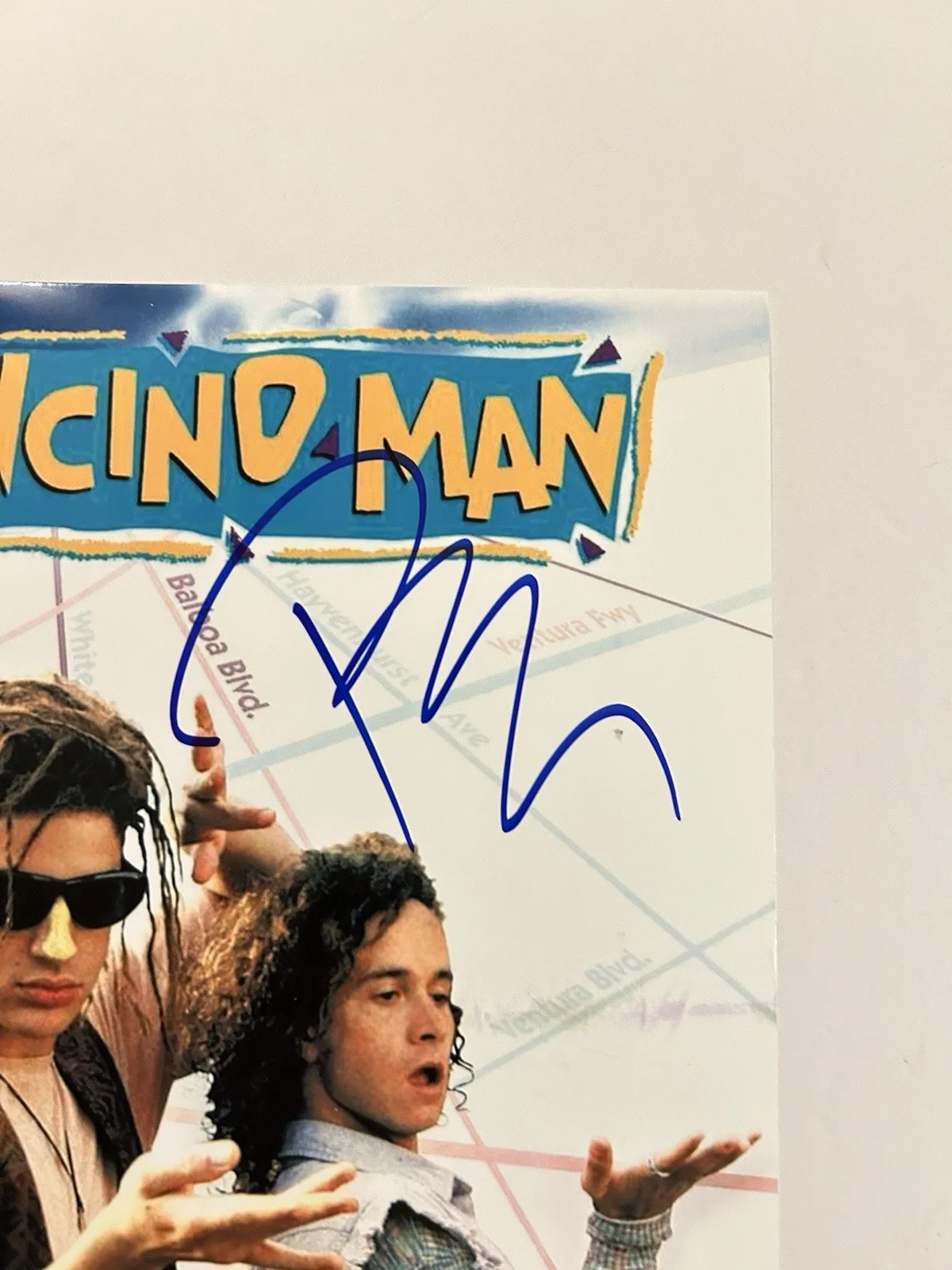 pauly shore — Pauly Shore Signed 8x10 Photo Encino Man (photo proof) Autograph, изображение 2