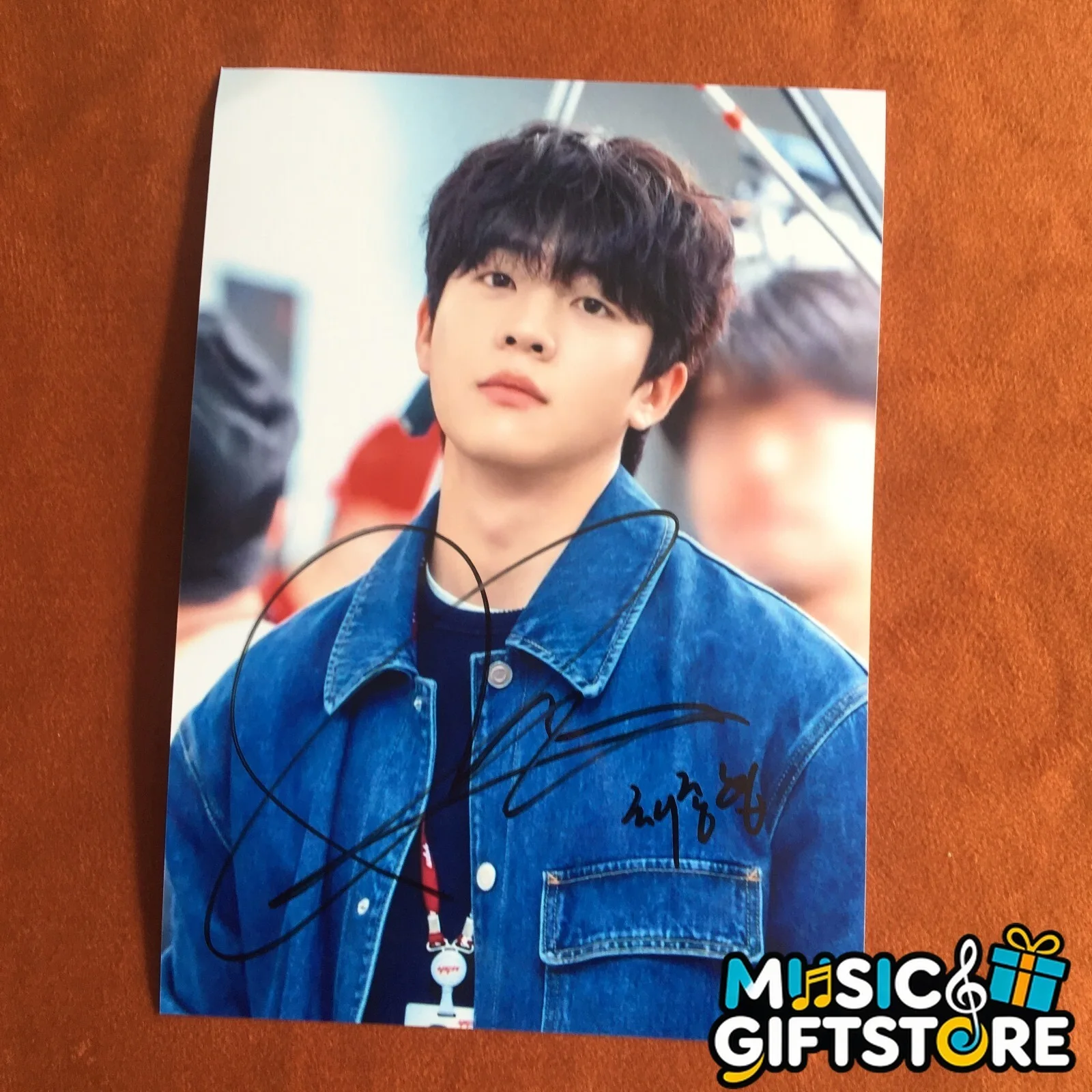 Chae Jong Hyeop Autographed Signed Photo K-POP COLLECTION 4*6 2024 #MUGS, image 3