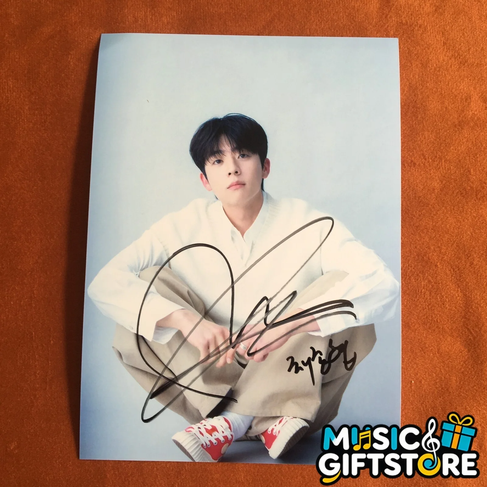 Chae Jong Hyeop Autographed Signed Photo K-POP COLLECTION 4*6 2024 #MUGS, image 4