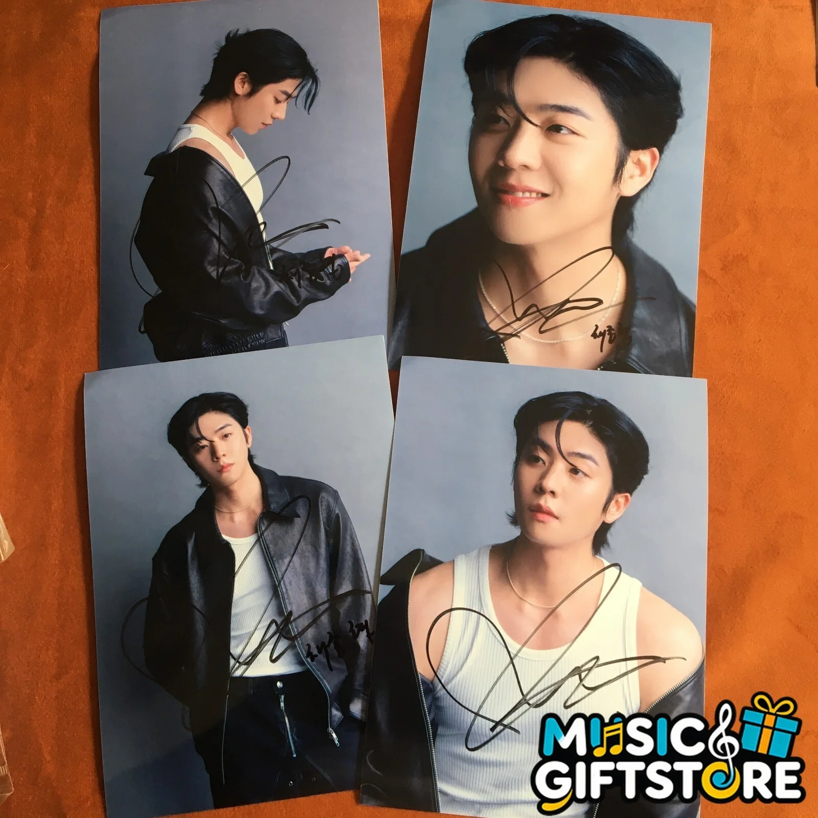 Chae Jong Hyeop Autographed Signed Photo K-POP COLLECTION 4*6 2024B #MUGS, image 2