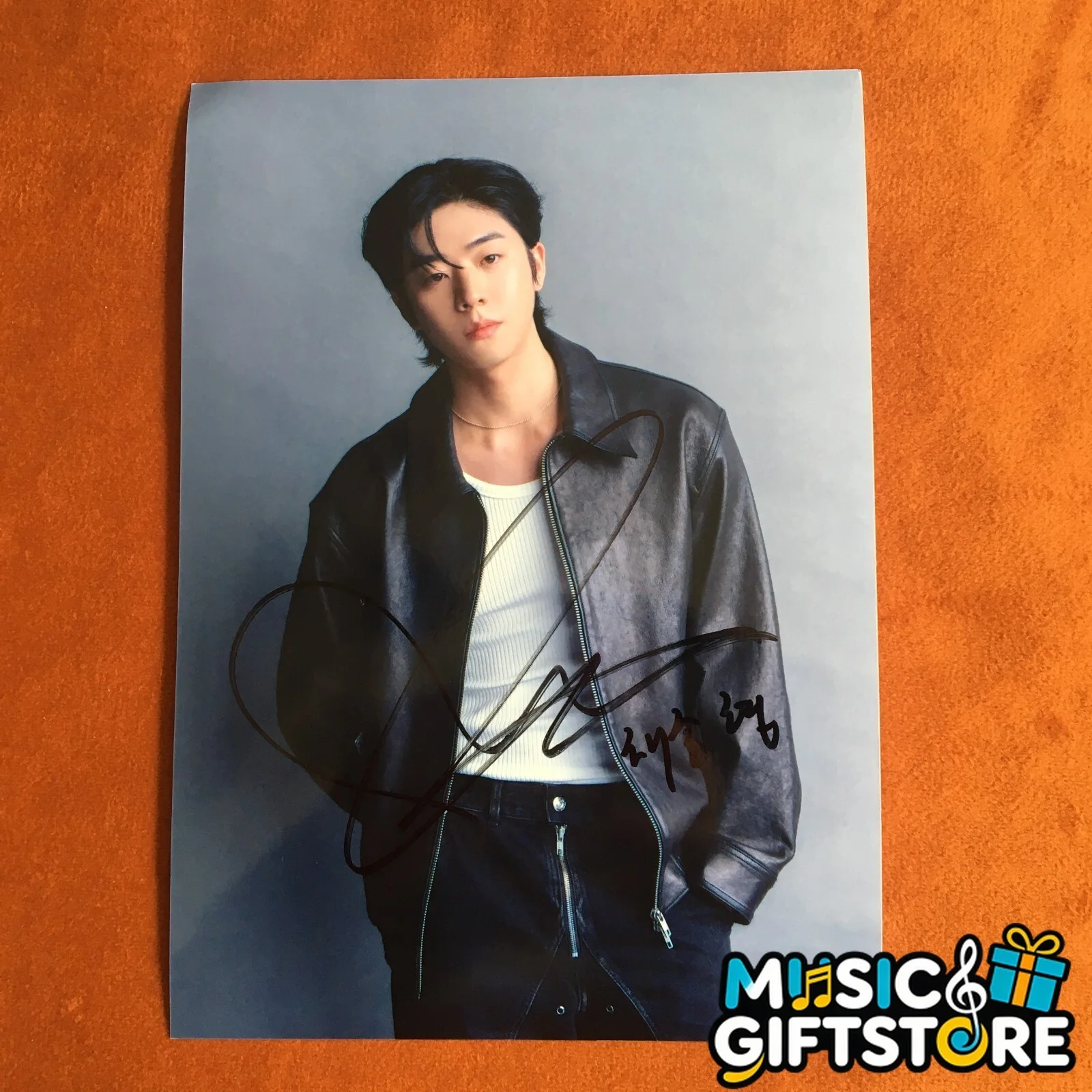 Chae Jong Hyeop Autographed Signed Photo K-POP COLLECTION 4*6 2024B #MUGS, image 3