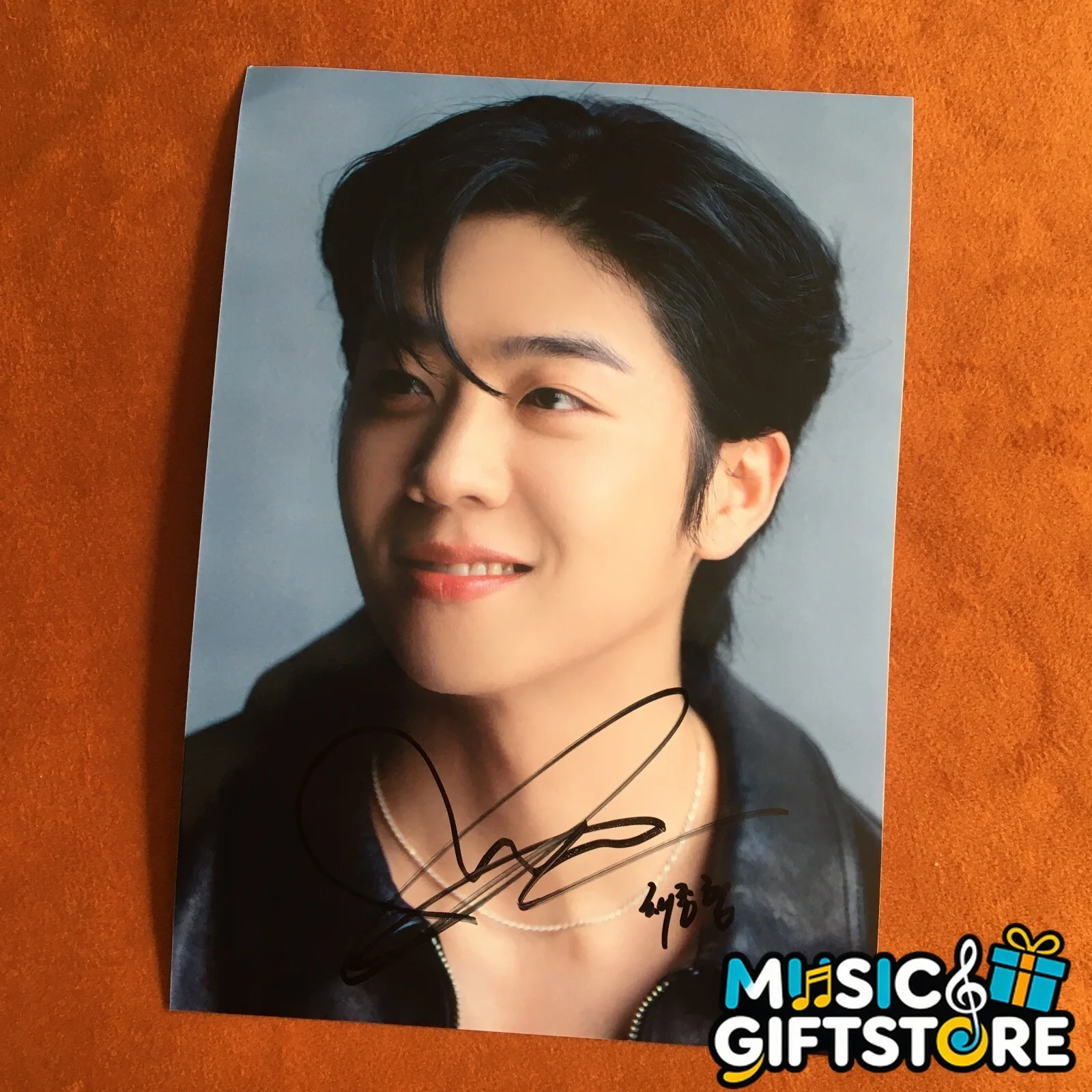 Chae Jong Hyeop Autographed Signed Photo K-POP COLLECTION 4*6 2024B #MUGS, image 4