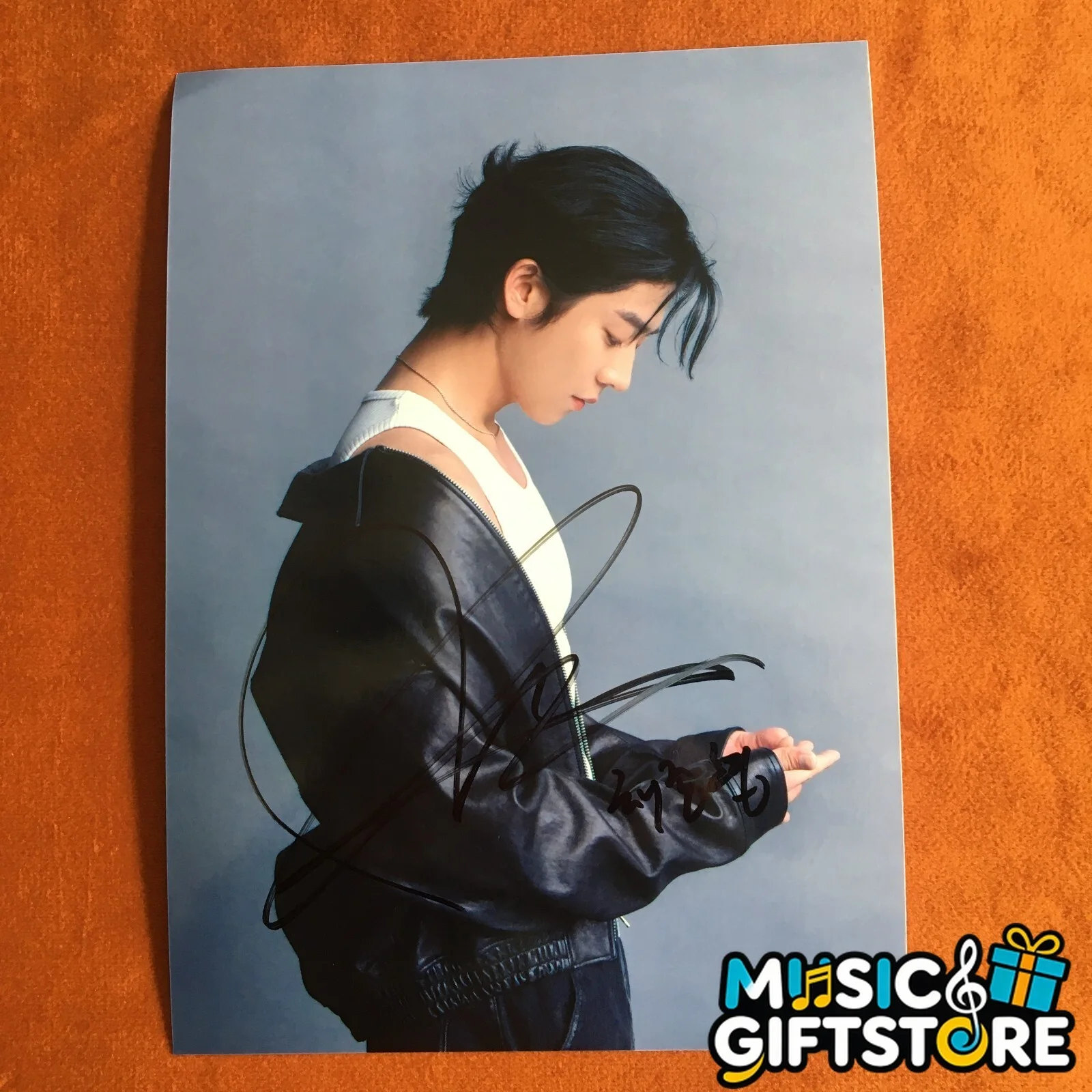 Chae Jong Hyeop Autographed Signed Photo K-POP COLLECTION 4*6 2024B #MUGS, image 5