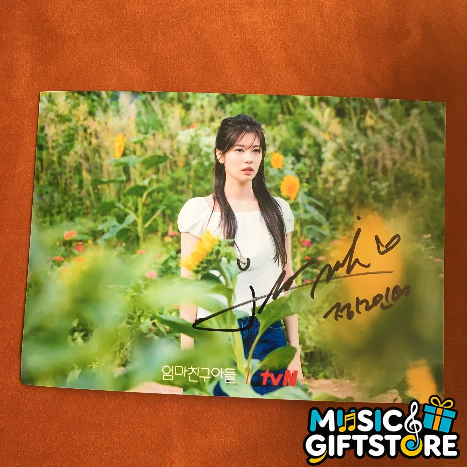 LOVE NEXT DOOR Jung Hae In So-Min Jung Autographed Signed Photo K-POP 2024Z #MUG, изображение 3
