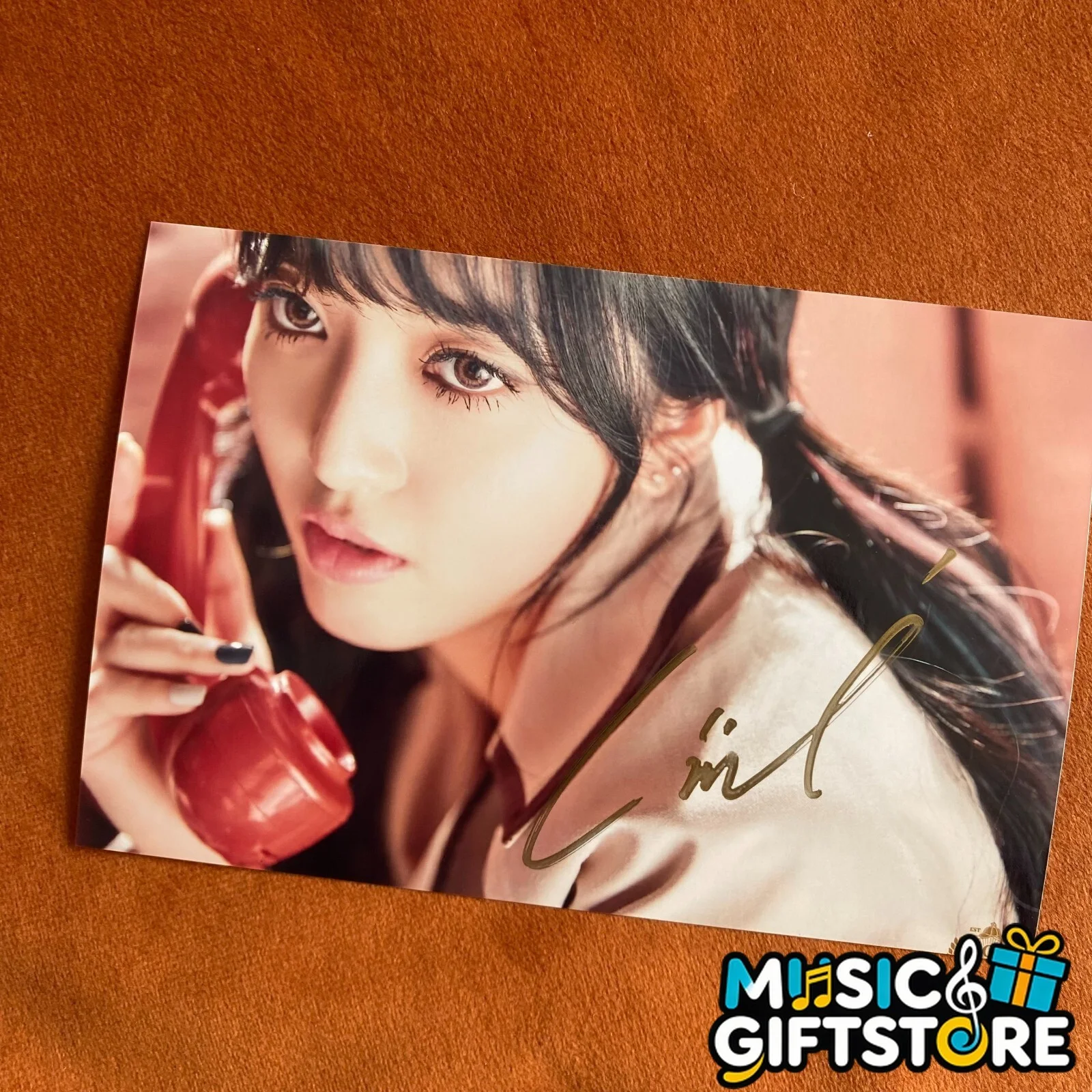 AOA Angle's Knock Autographed Signed Photo 4*6 K-POP Picture Collection 2021 #MU, image 4