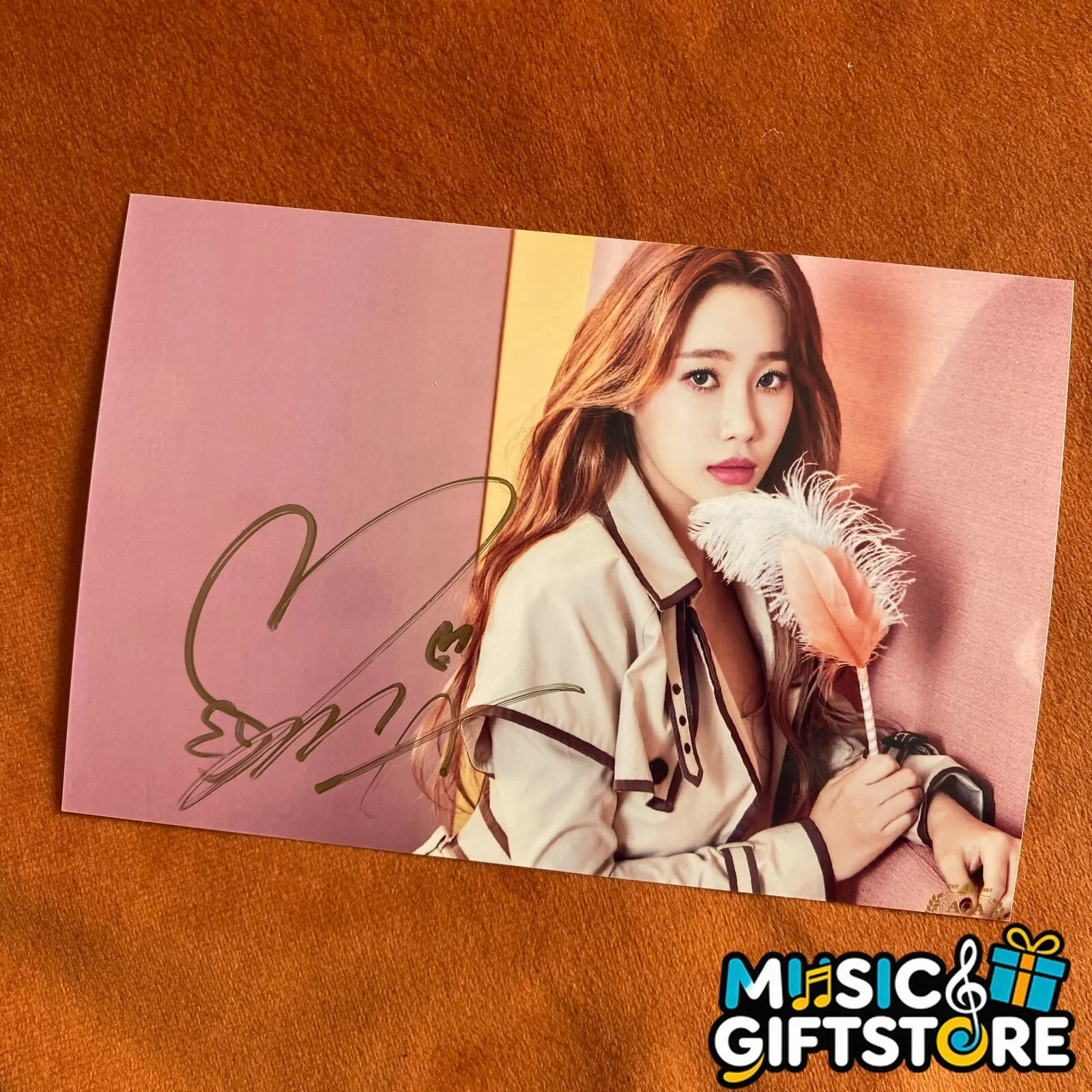AOA Angle's Knock Autographed Signed Photo 4*6 K-POP Picture Collection 2021 #MU, image 5