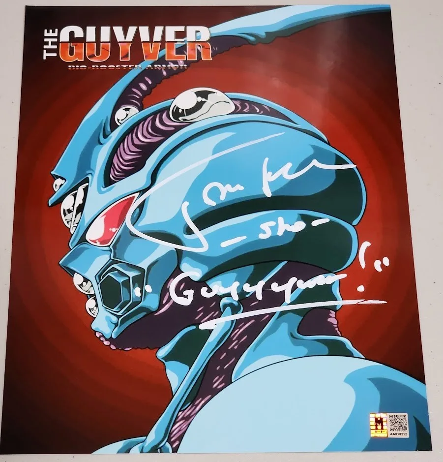 Tom Fahn — Tom Fahn Signed 8x10 Photo The Guyver Bio-Booster Armor Sho Fukamachi RARE HTF