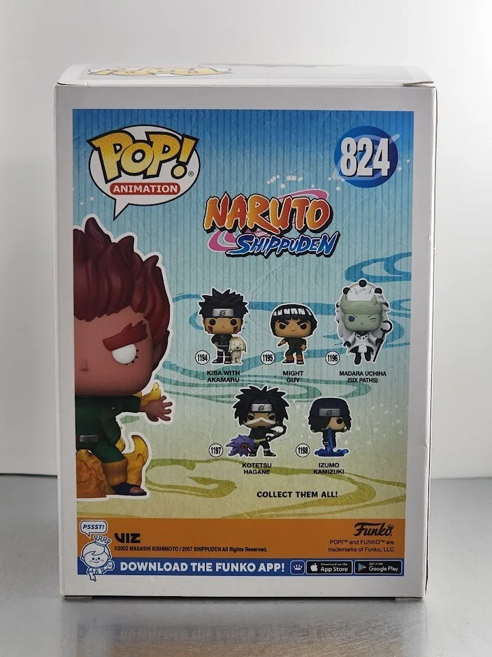 Skip Stellrecht — Skip Stellrecht Signed Autographed Quoted Funko Pop #824 Might Guy Naruto, image 3