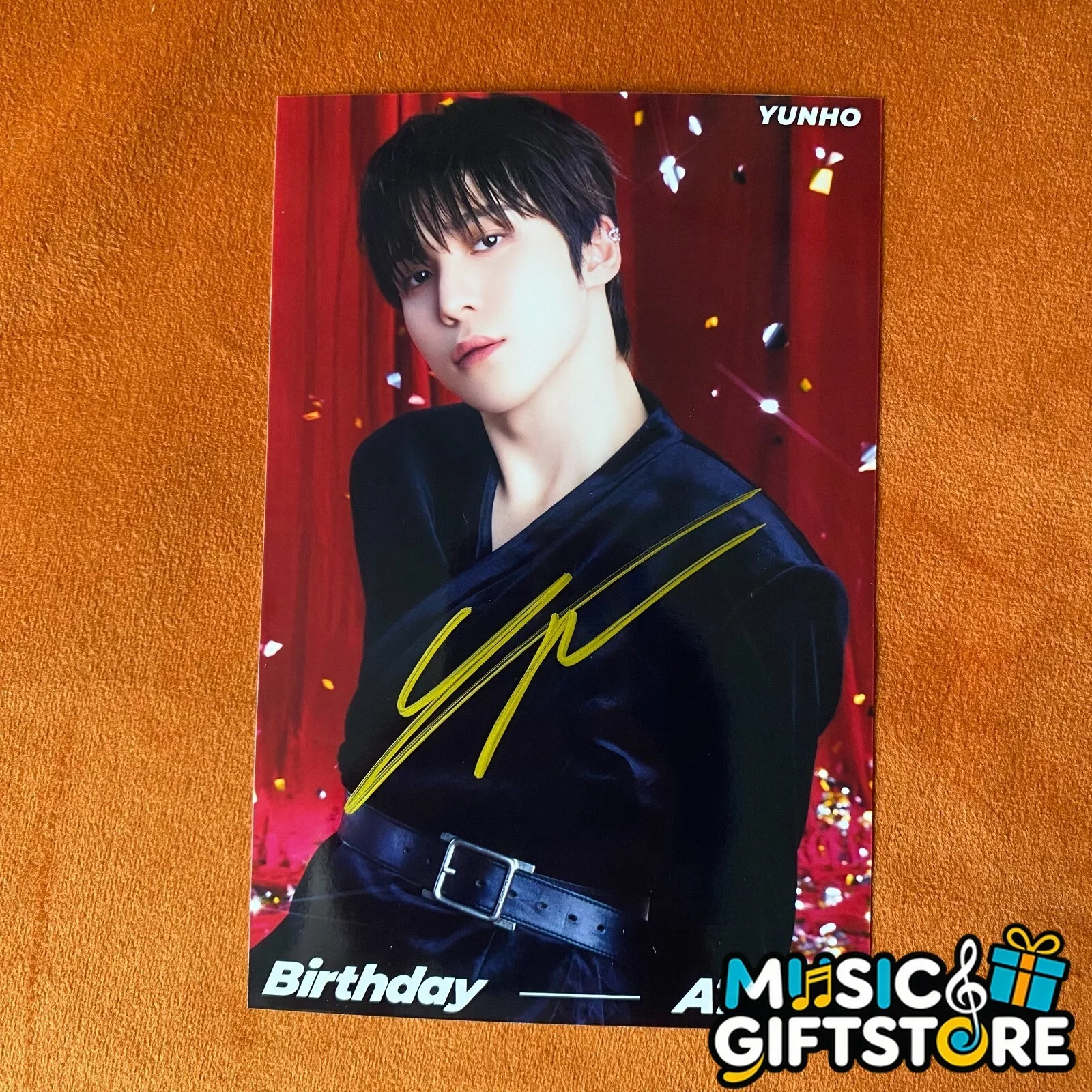 SALE ATEEZ ateez Autographed Signed Photo for Birthday K-POP Collection 2024 #MU, image 4