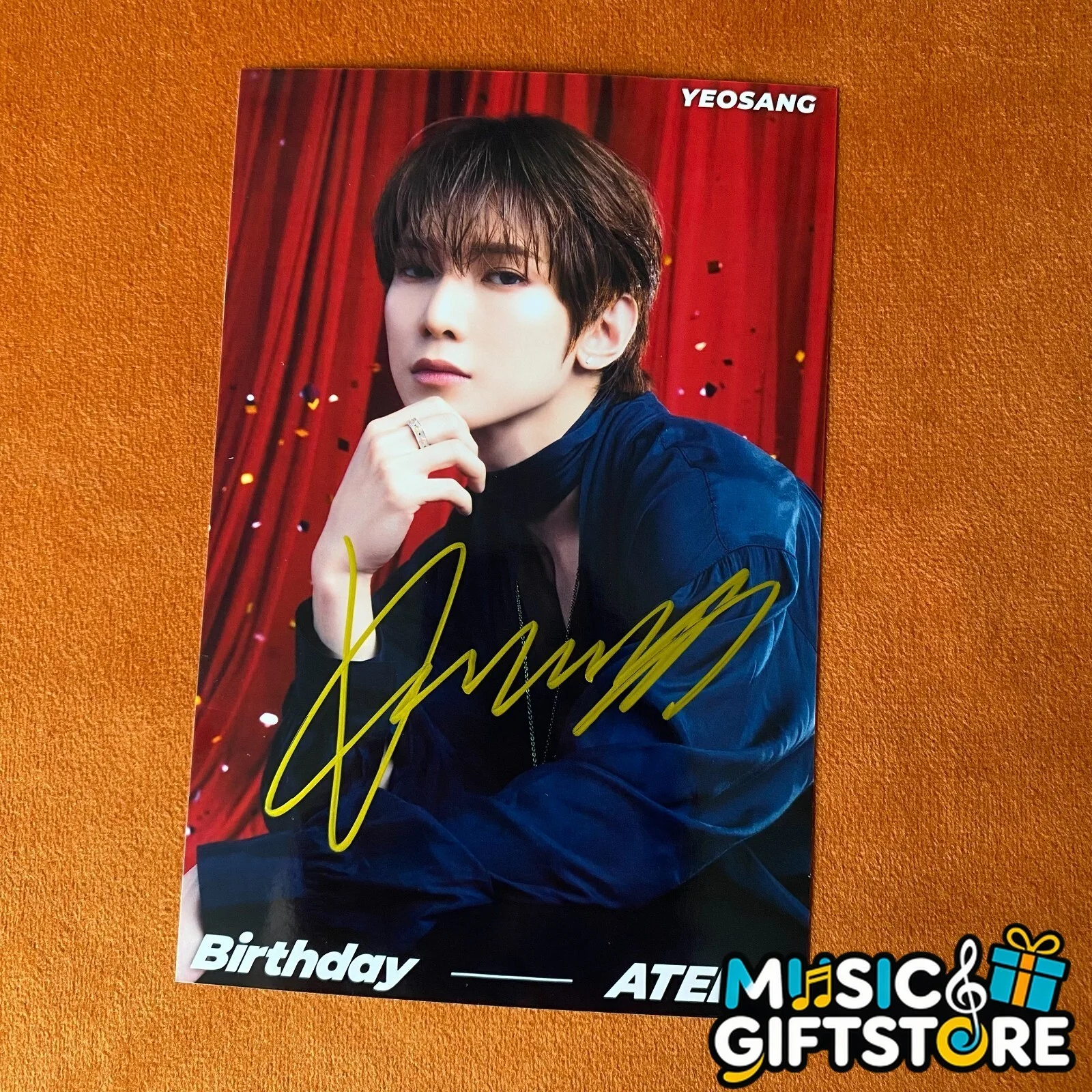 SALE ATEEZ ateez Autographed Signed Photo for Birthday K-POP Collection 2024 #MU, image 5