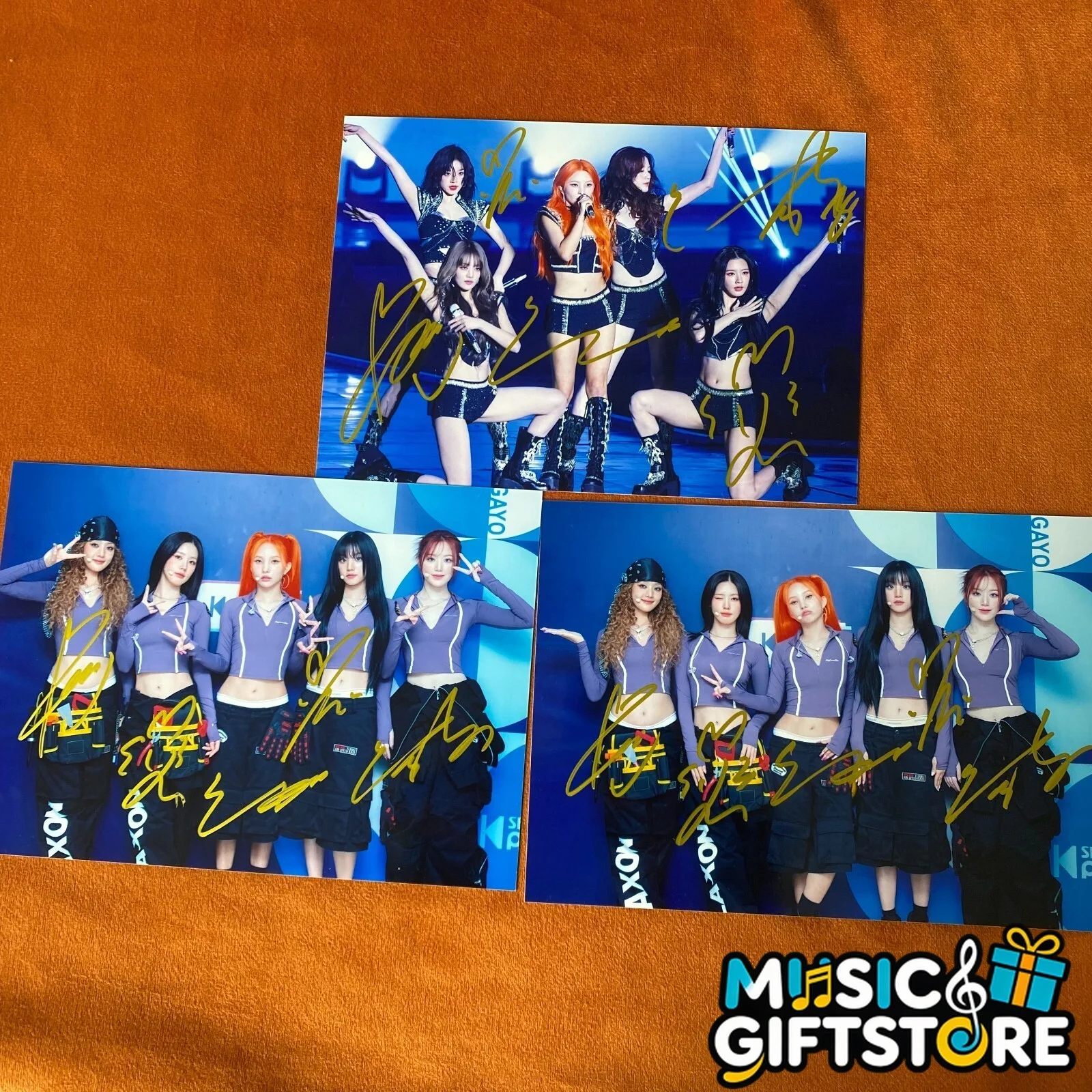 (G)I-DLE GIDLE Group Photo K-POP Collection K-POP Autographed Signed 2024 #MUGS, изображение 2