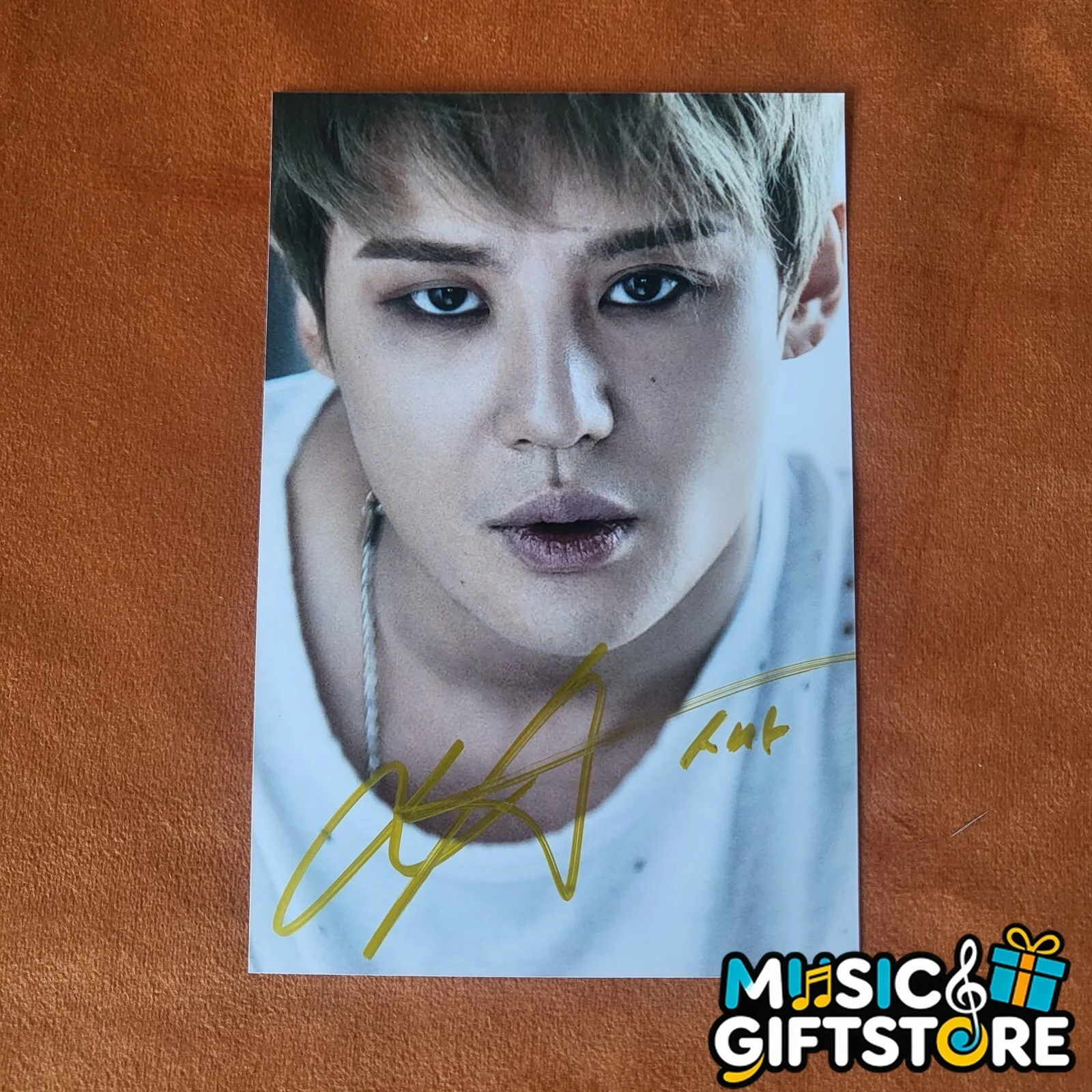 JYJ XIA KIM JUNSU AUTOGRAPHED SIGNED PHOTO K-POP COLLECTION 4*6 2021 #MUGS, image 3
