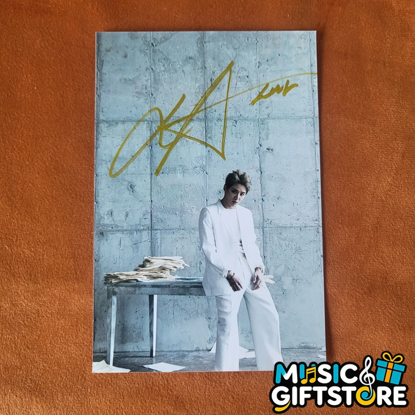 JYJ XIA KIM JUNSU AUTOGRAPHED SIGNED PHOTO K-POP COLLECTION 4*6 2021 #MUGS, image 4