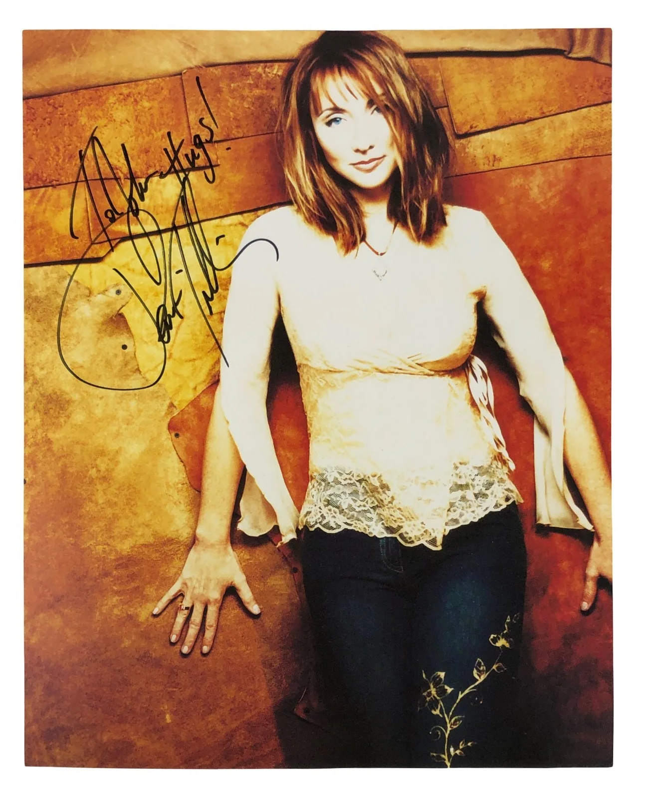 Pam Tillis — Pam Tillis Signed Autographed 8 x 10 Photo Country Music Singer