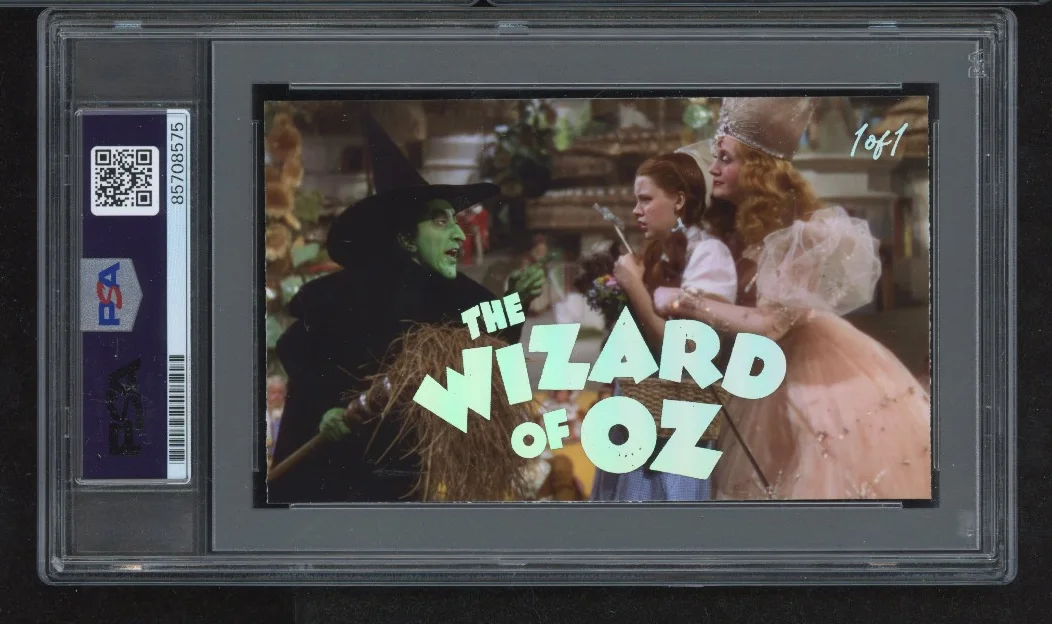 Billie Burke signed Cut 3x5 Custom Card PSA DNA Slab Wizard of Oz Auto C5694, image 2
